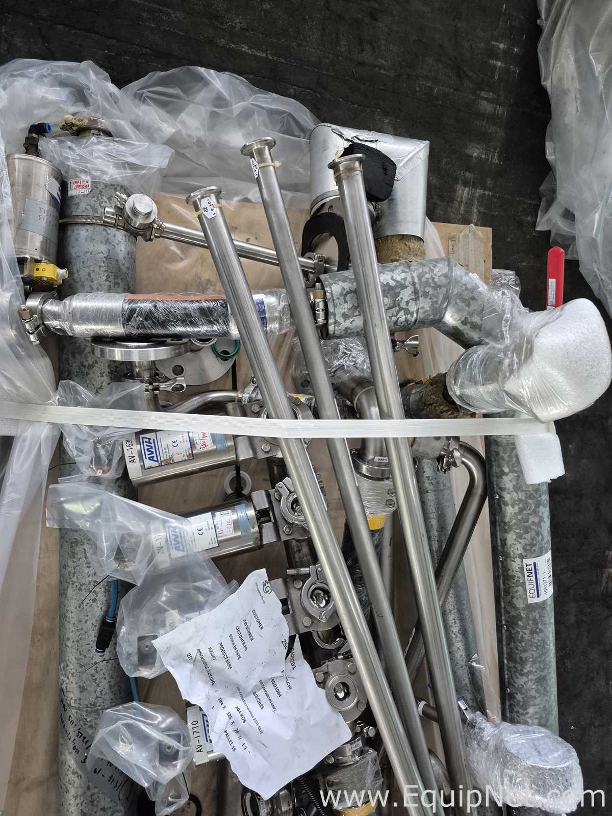 Netzsch 6.000 Lt Mixing Vessel with Self-Cleaning Filter and Electrical Board - Formulation Skid 4-2