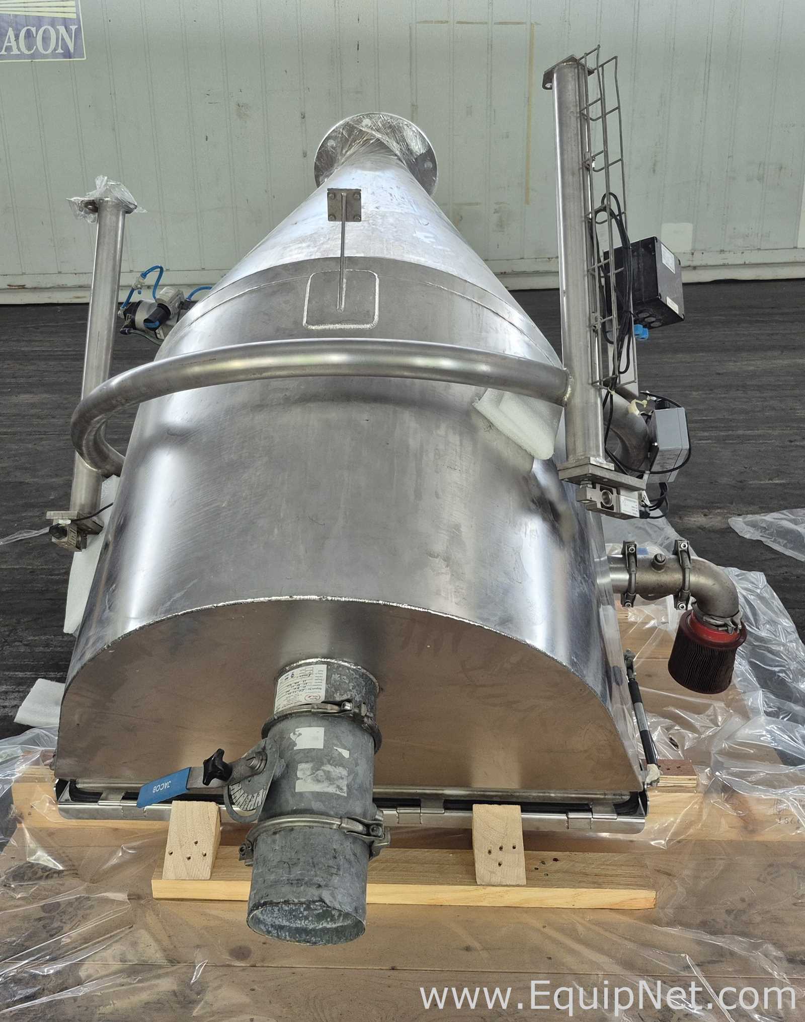 Netzsch Skid w Four 1000L SS Mix Tanks Netzsch Maxshear High Shear Mixer - Pregel NK-Premix Skid 3-1