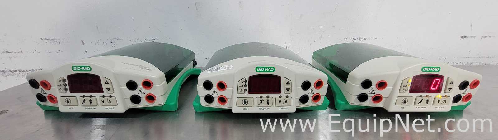 Electroforesis Bio-Rad Lot of 3 Power Pac Basic
