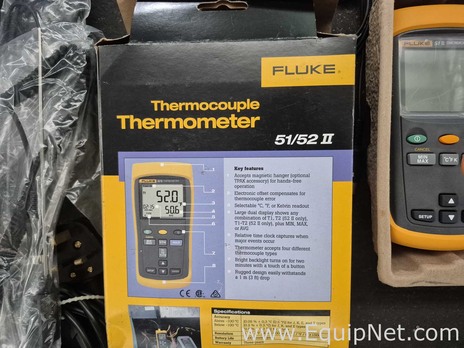 Termômetro Fluke 51