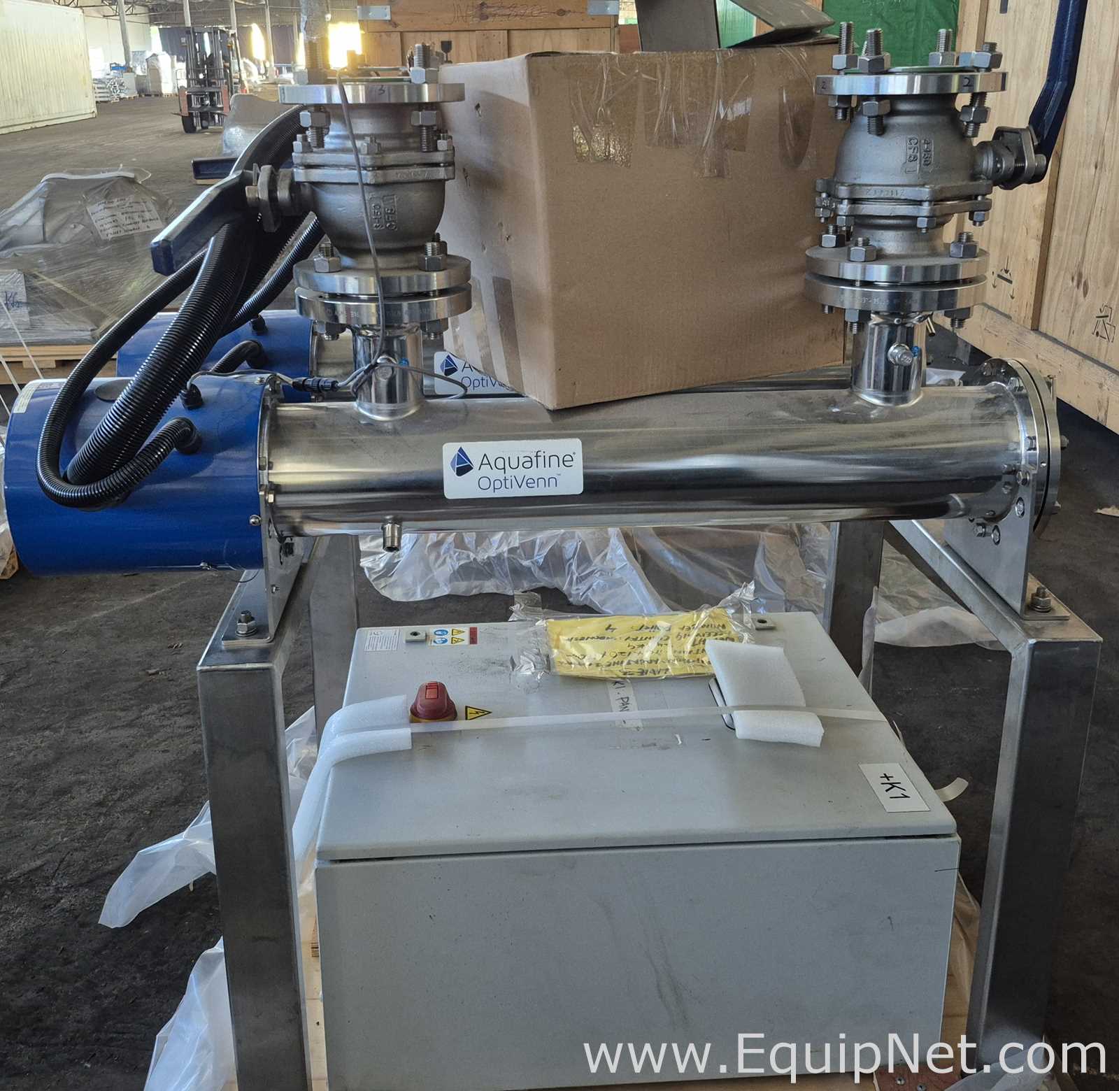 Sistema de Purificação e Destilação de Água Aquafine Corporation Optivenn