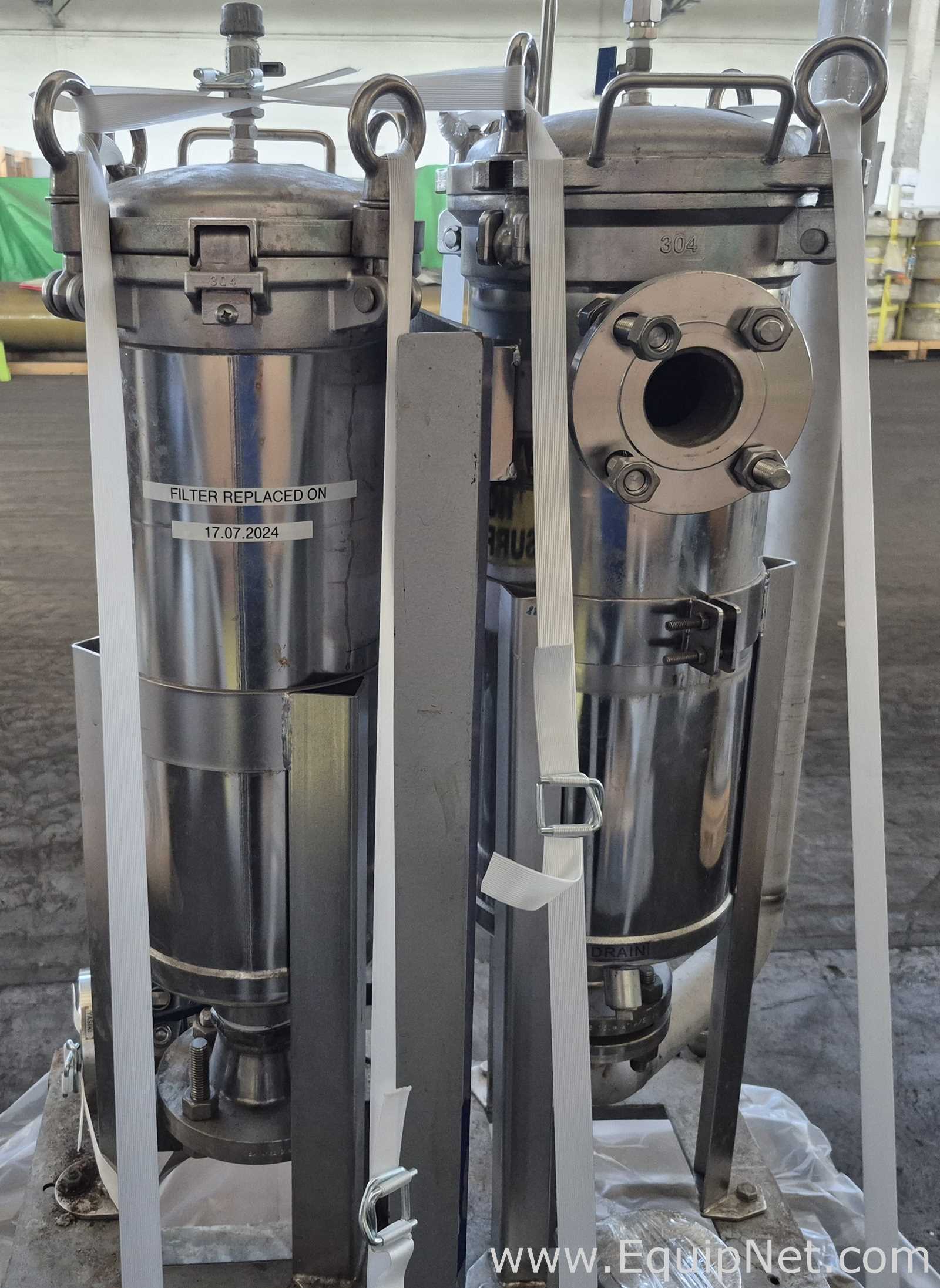 Line 3 - Basket Filter - Two SS 304 Filters - Pallet No 2
