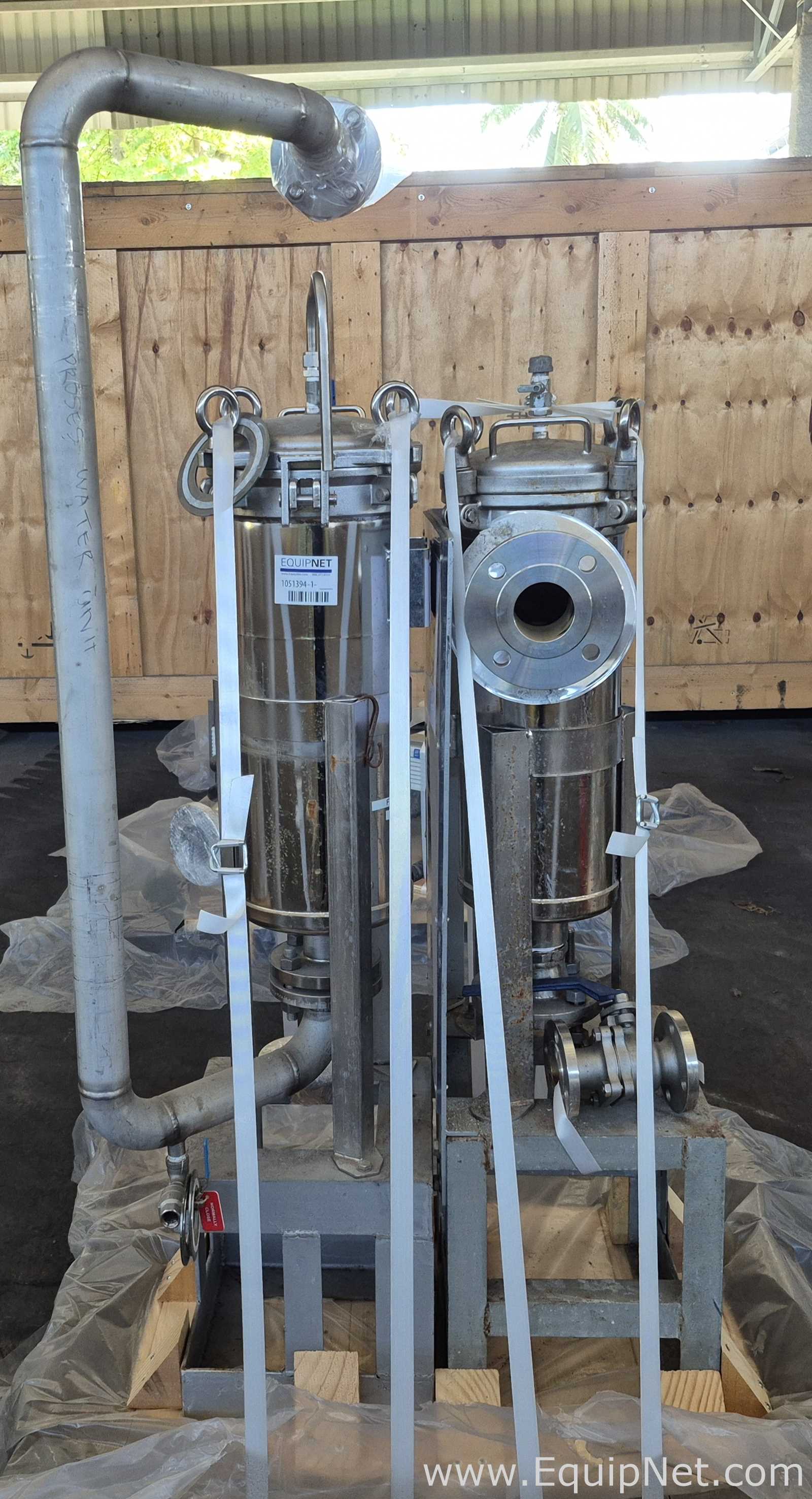 Line 3 - Basket Filter - Two SS 304 Filters - Pallet No 2
