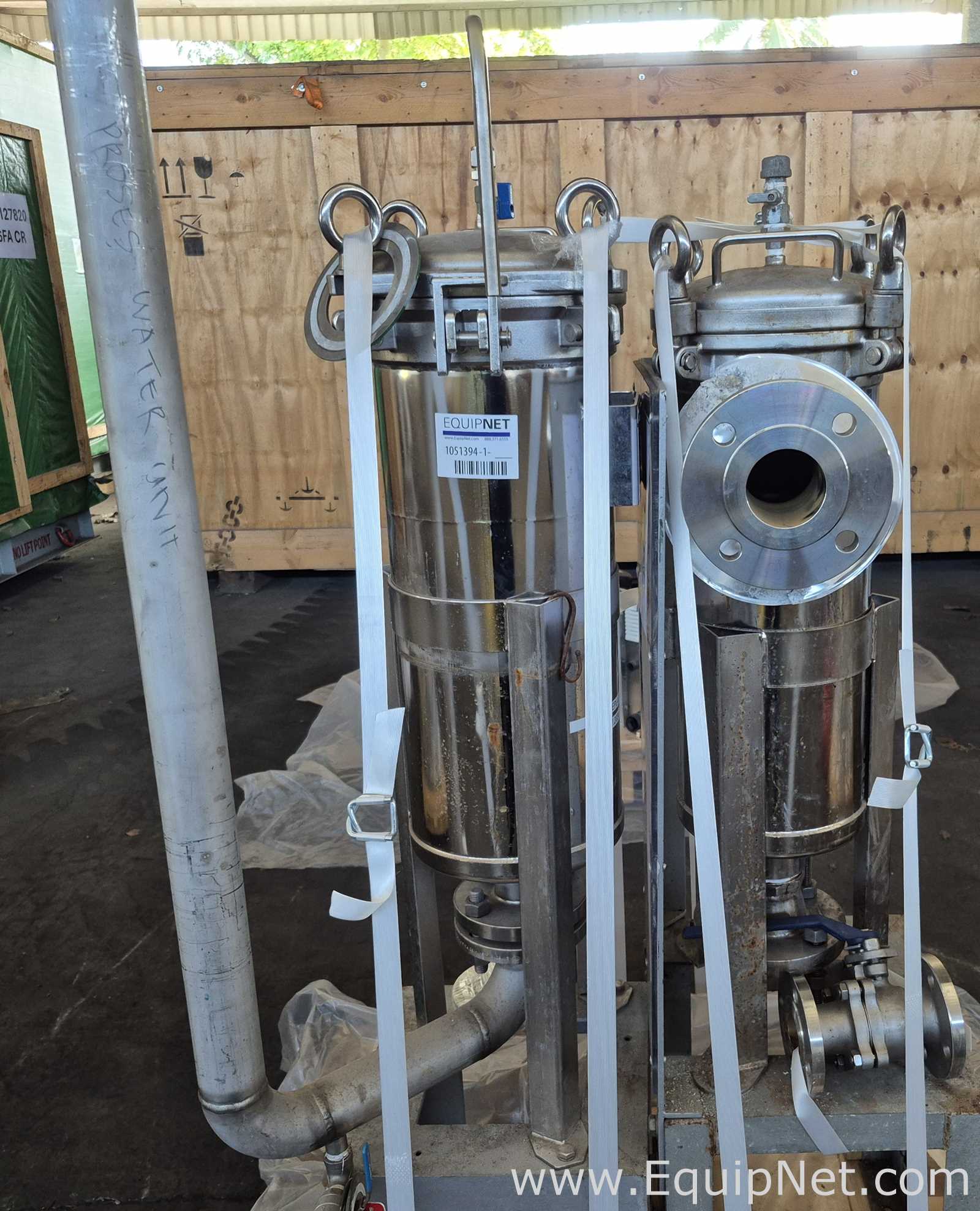 Line 3 - Basket Filter - Two SS 304 Filters - Pallet No 2