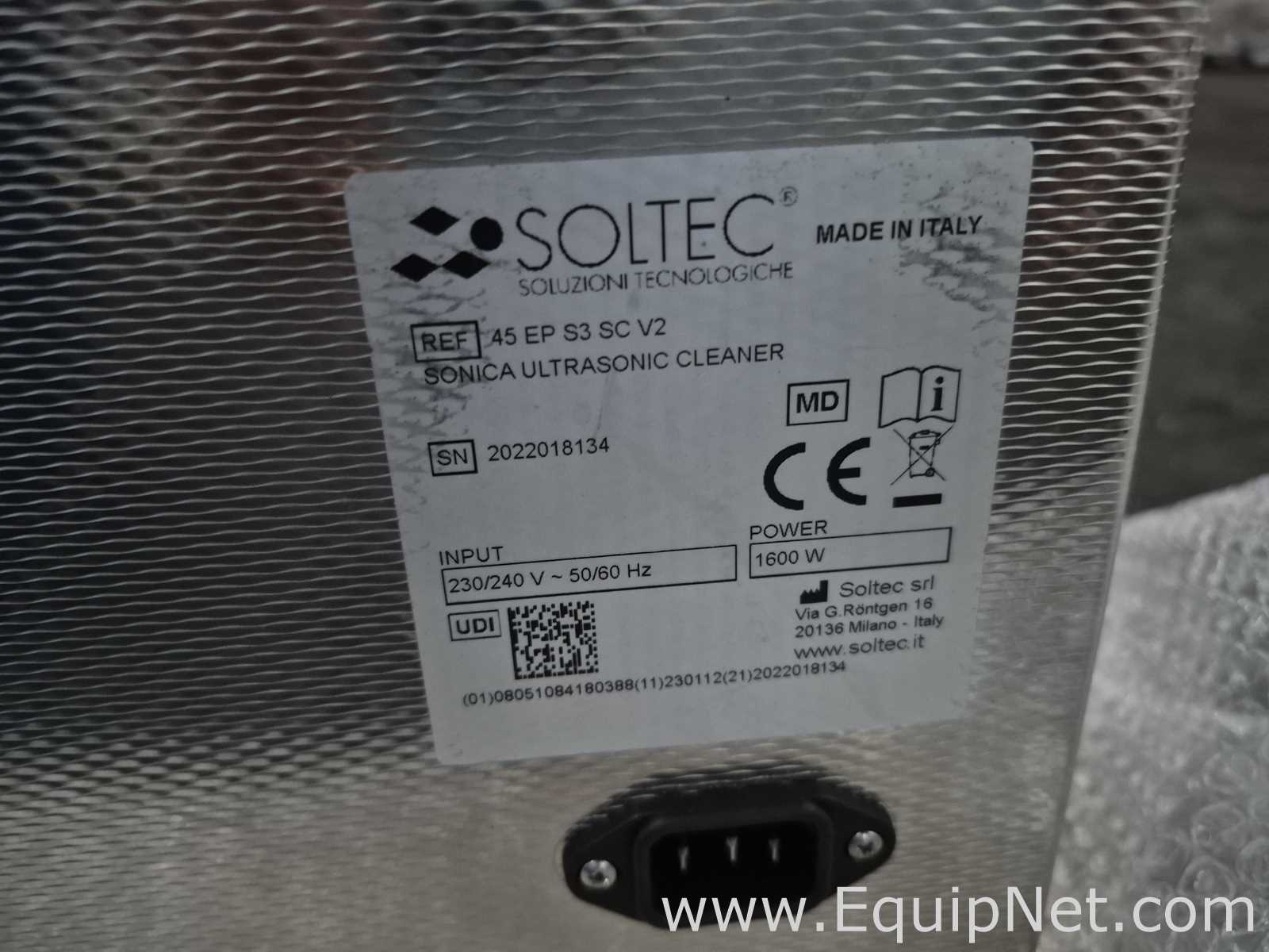 Limpador Ultrassônico Soltec Inc 45 EP S3 SC V2