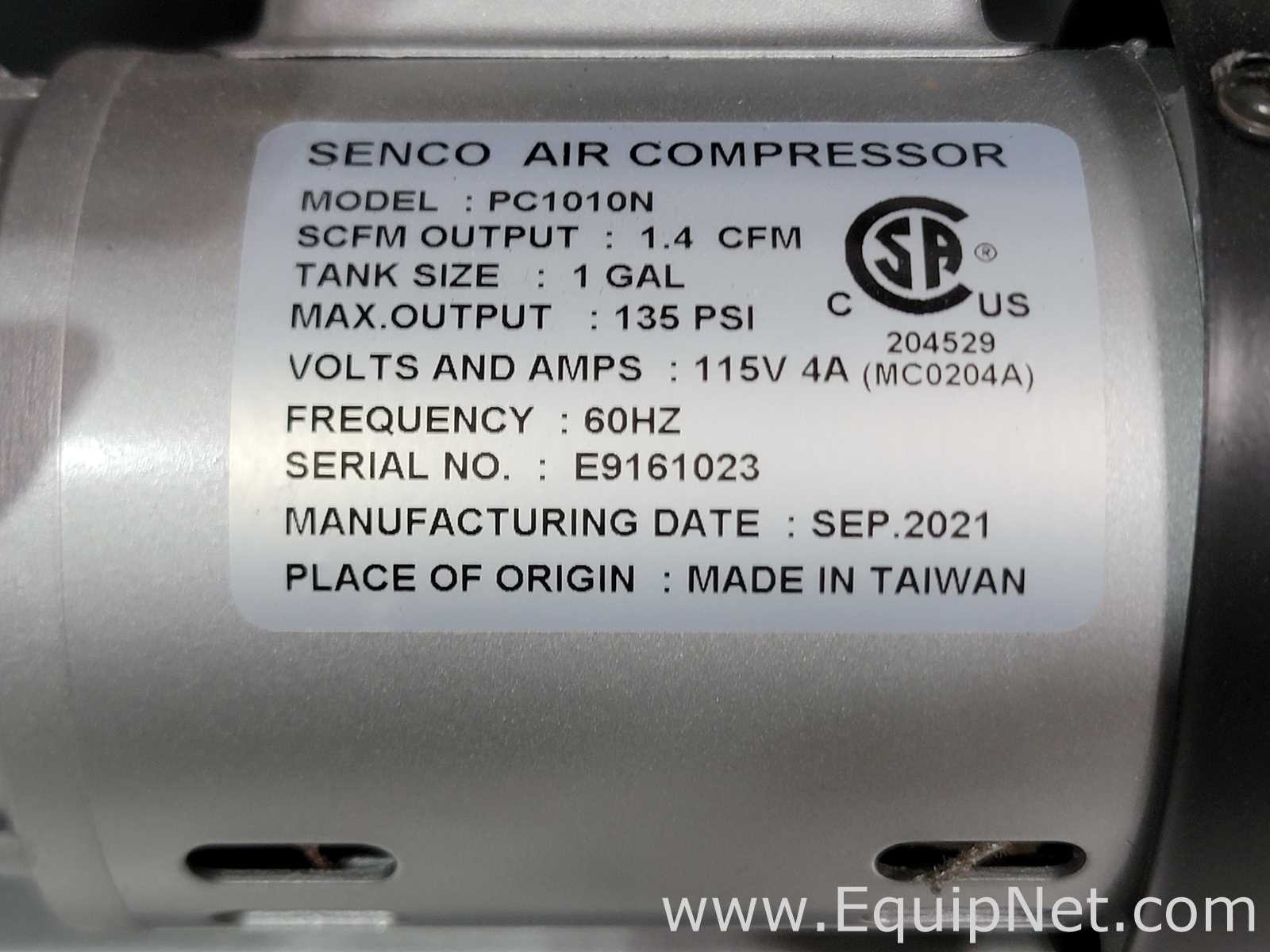 Compresor de Aire Senco Instruments Co PC1010N