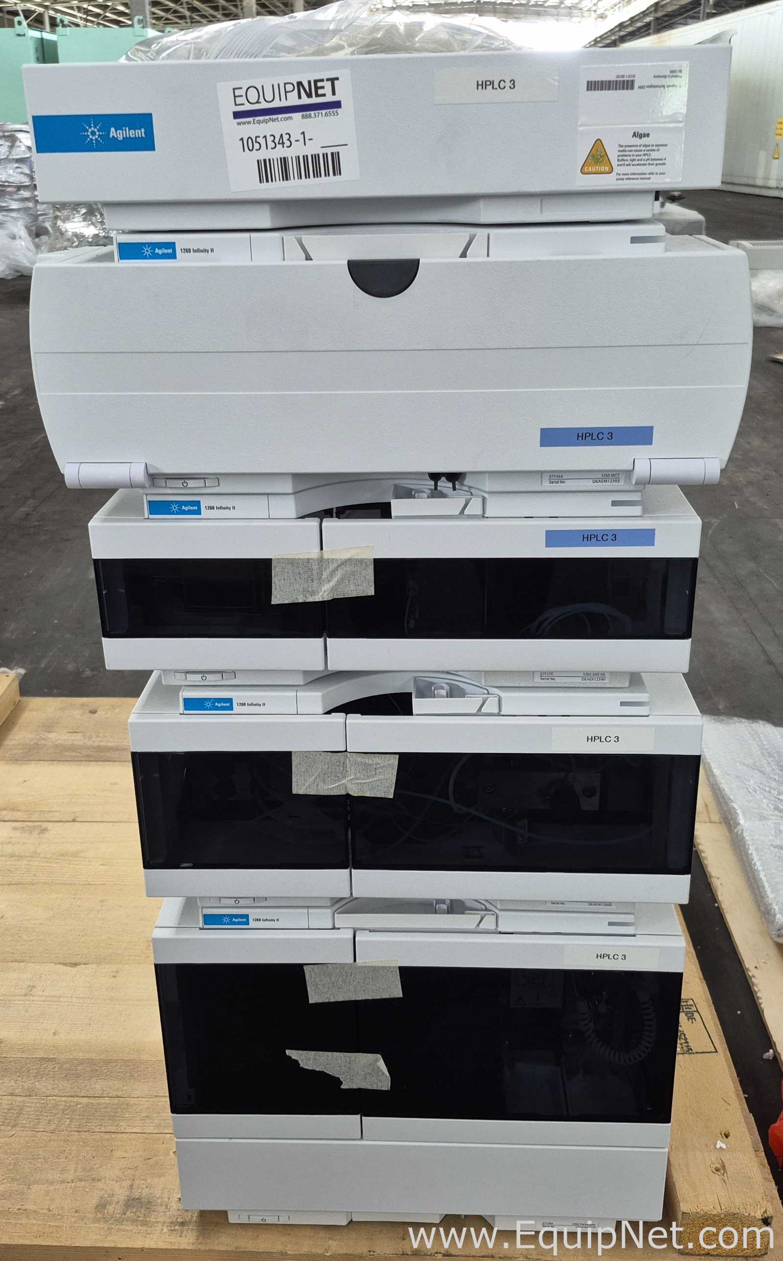 Agilent Technologies LC1260 with MCT, DAD HS, Quat Pump, Vial Sampler - HPLC 03