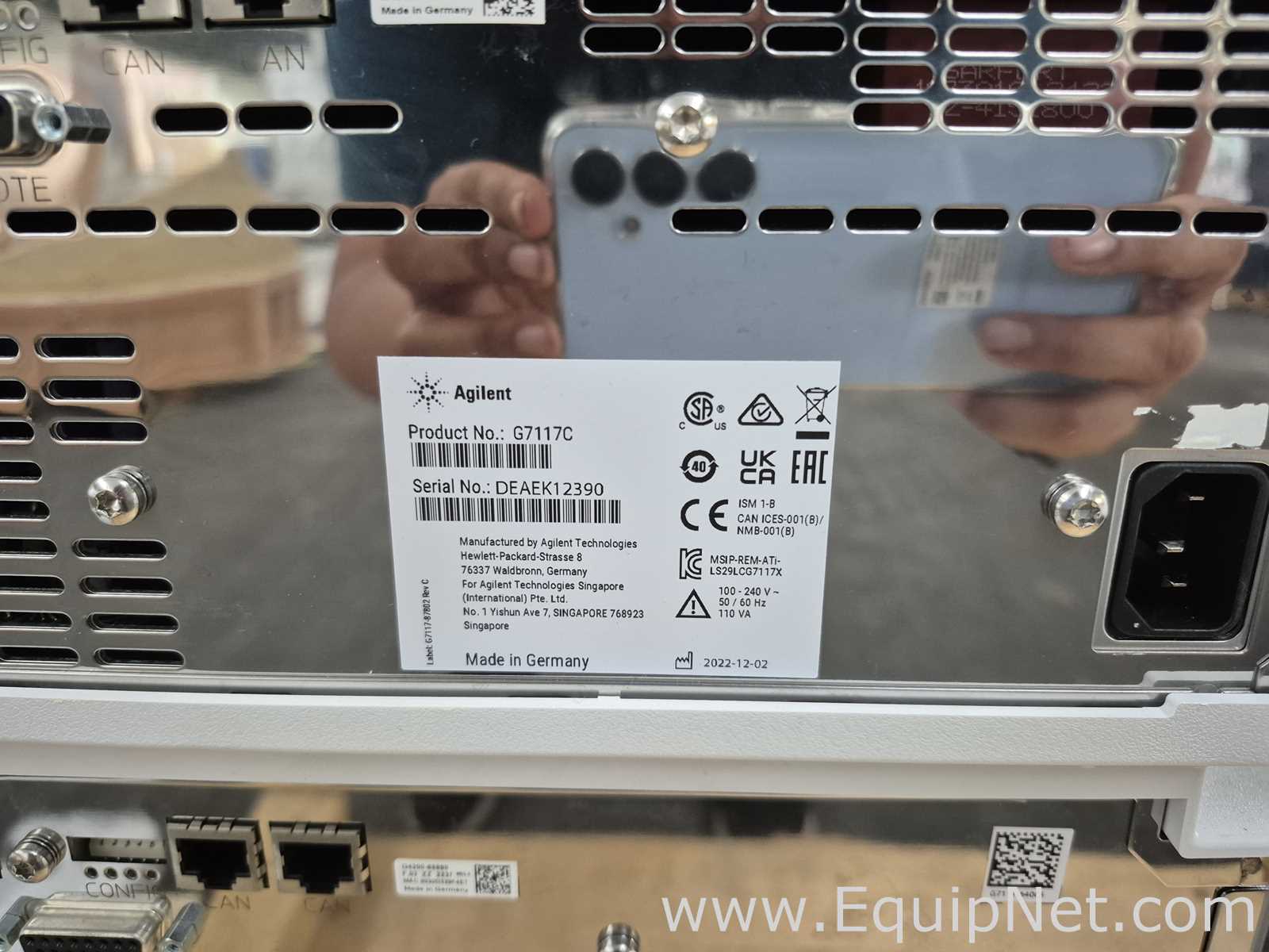 Agilent Technologies LC1260 with MCT, DAD HS, Quat Pump, Vial Sampler - HPLC 03