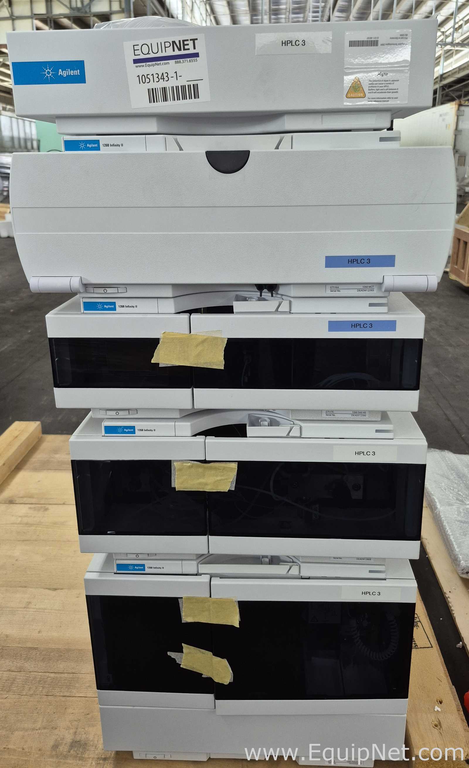 Agilent Technologies LC1260 with MCT, DAD HS, Quat Pump, Vial Sampler - HPLC 03