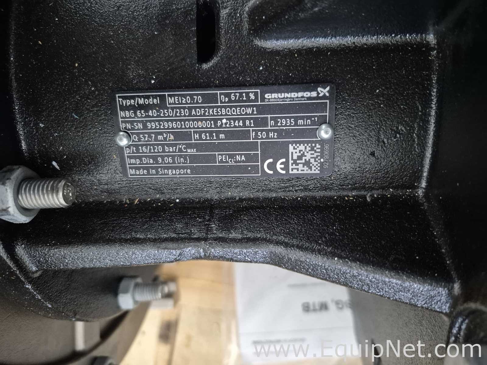 Grundfos NBG 65-40-250/230 ADF Centrifugal Pump with VSD Drive - Box No 3