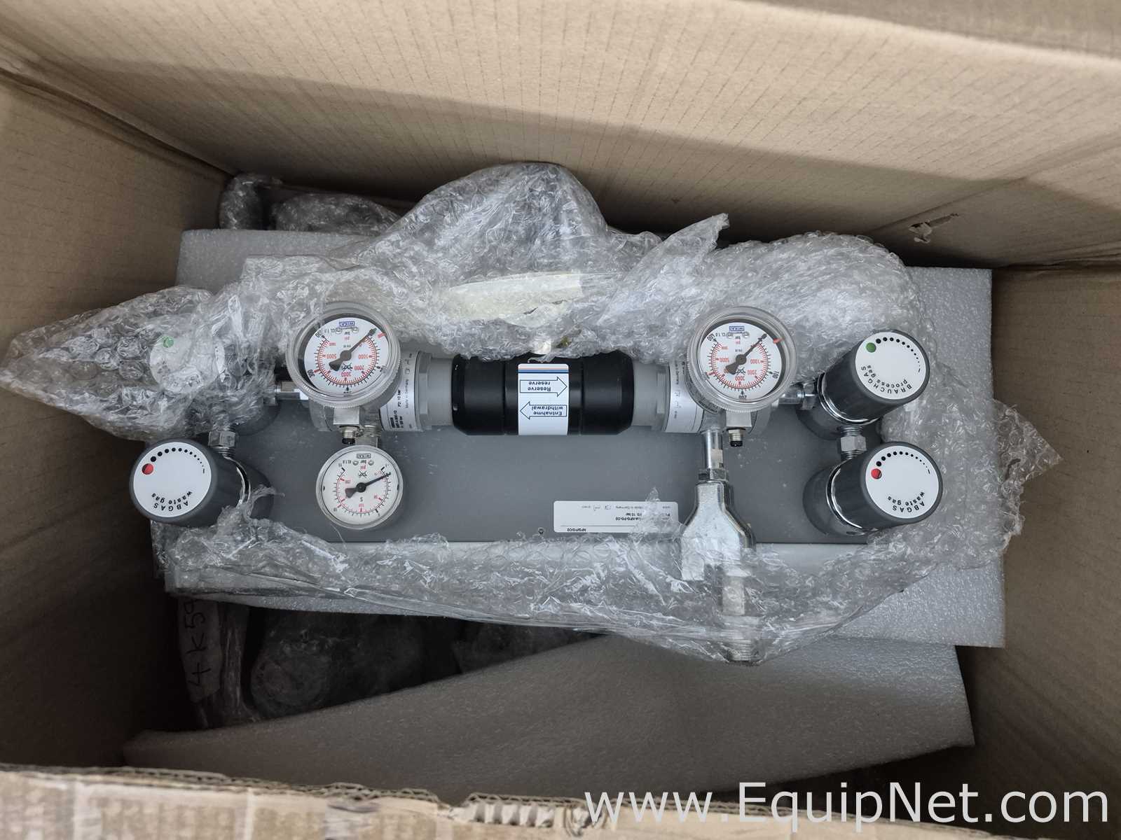 Ekom DK50 2V/M MOBILE Air Compressor wth Gas Auto Switch Panel - Lab Crate No 5