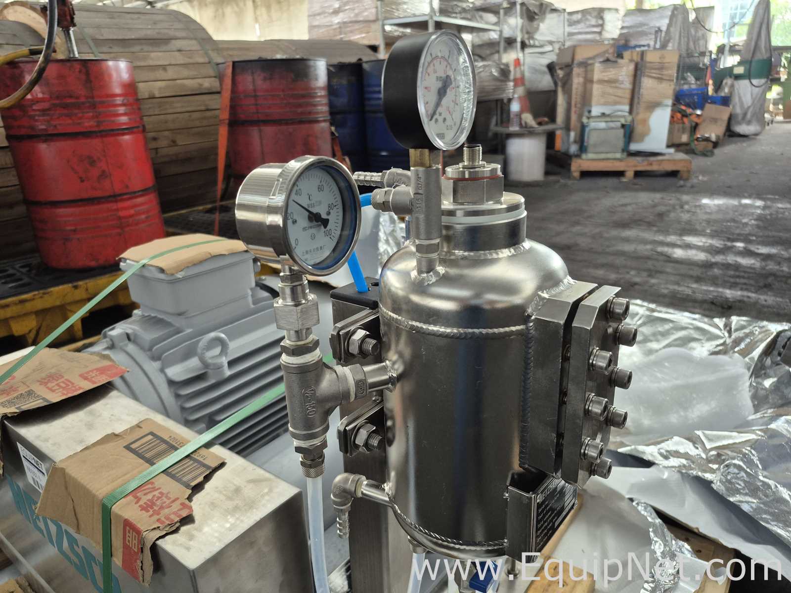 Netzsch 160M-02 Maxshear 6 for Line - Pregel and Premix Complete Assembly - Box No 4