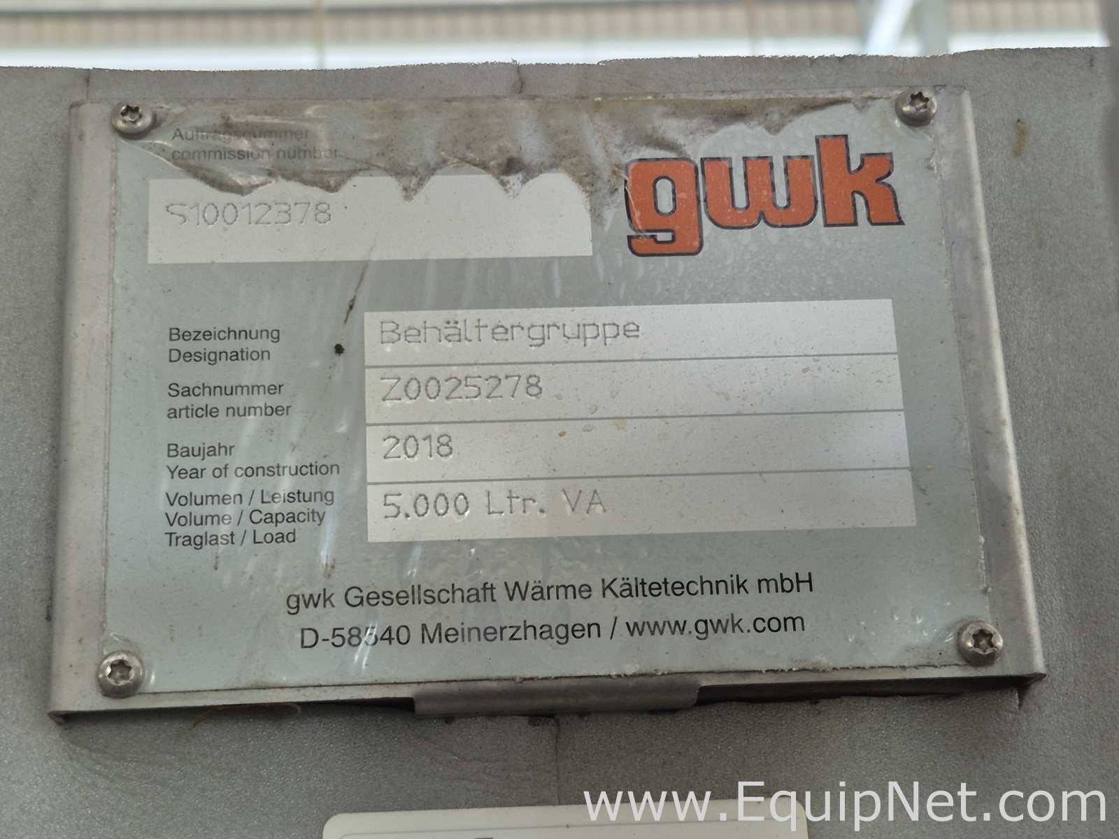 GWK 5000 Lt Process Water Unit