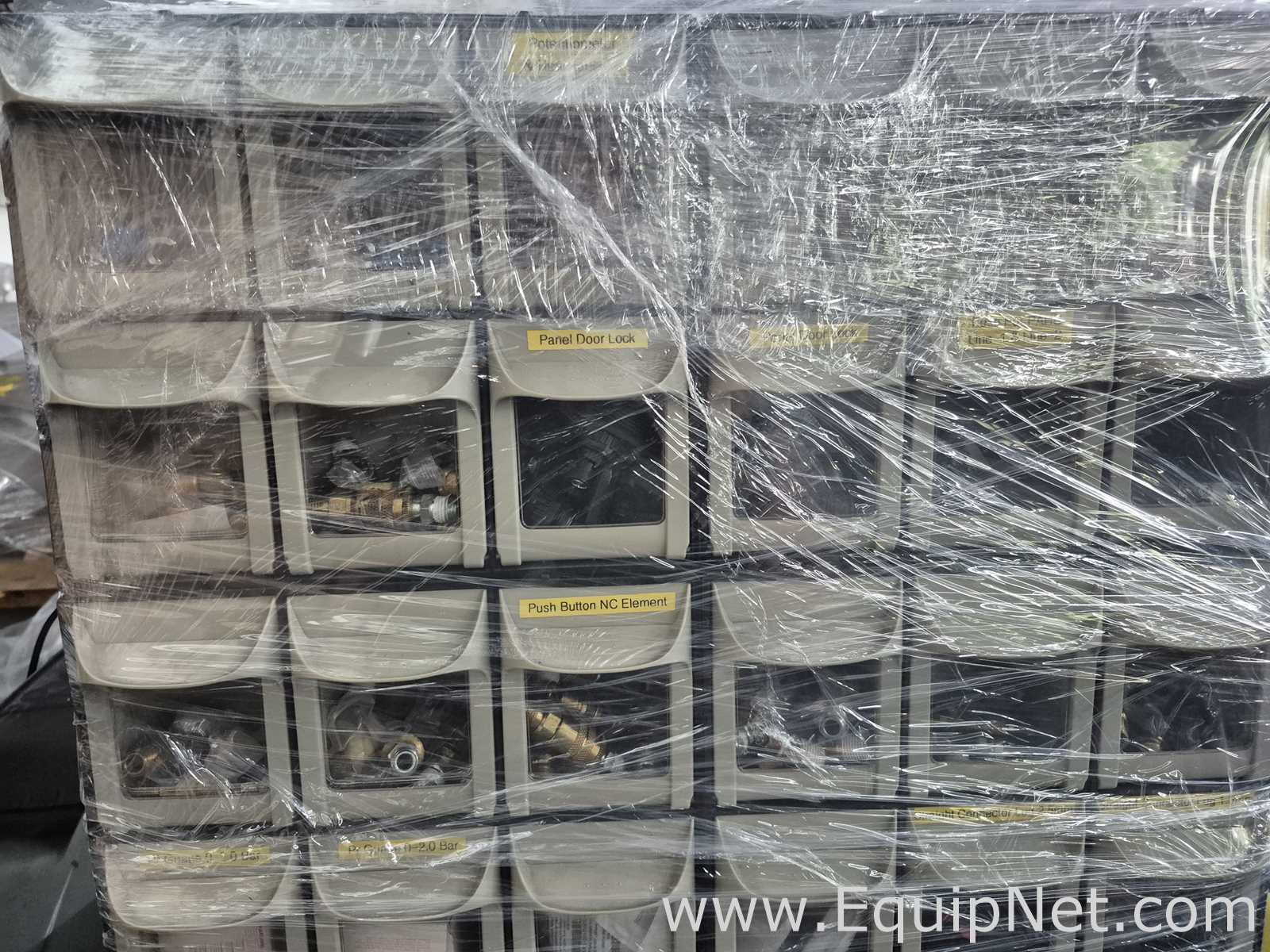Lot of Vaccum Machines, Tool Cabinets, Portable Ventilator, Scrapper Machine - Pallet No 107