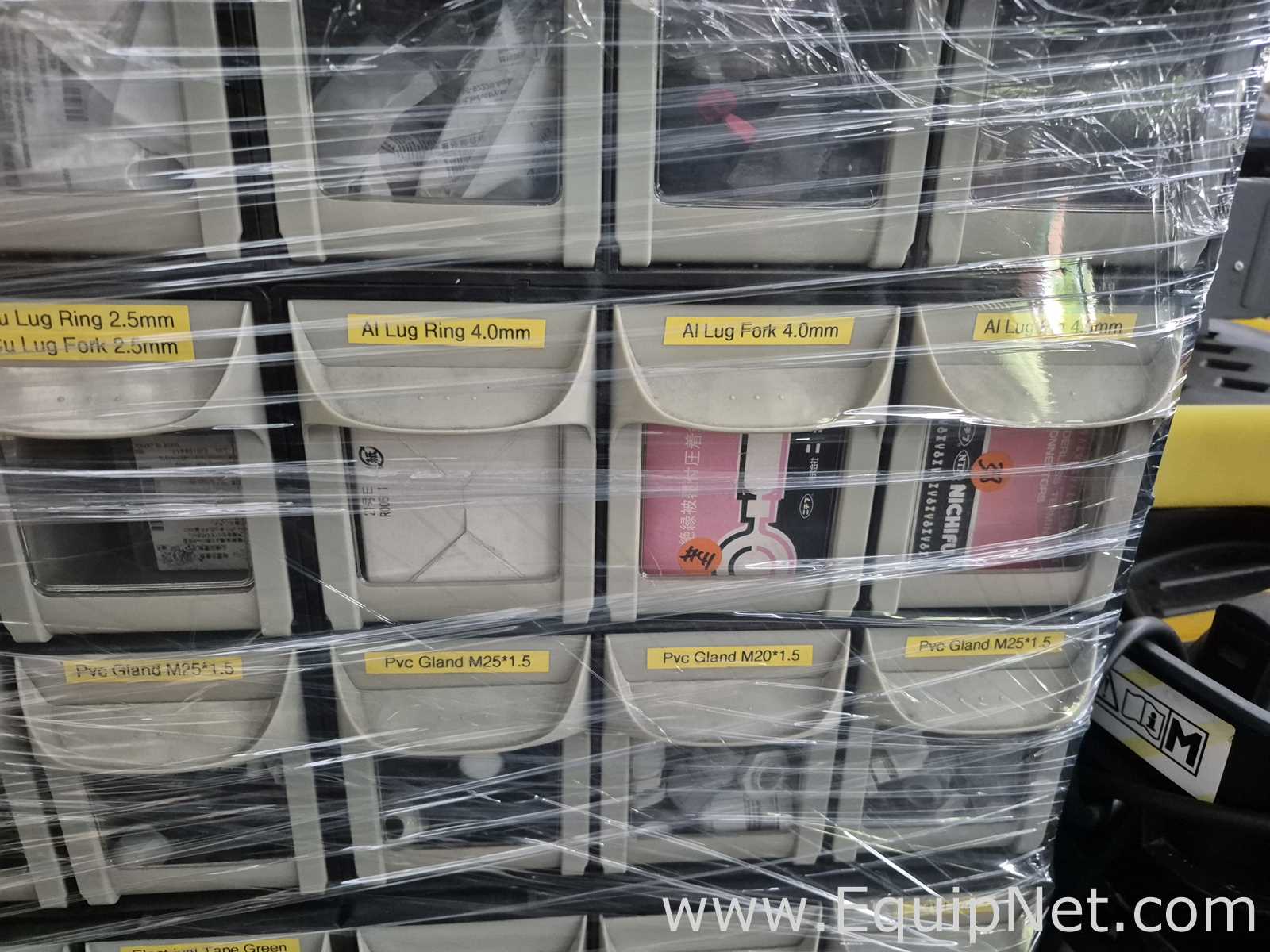 Lot of Vaccum Machines, Tool Cabinets, Portable Ventilator, Scrapper Machine - Pallet No 107