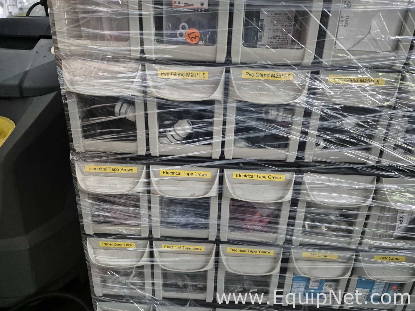 Lot of Vaccum Machines, Tool Cabinets, Portable Ventilator, Scrapper Machine - Pallet No 107