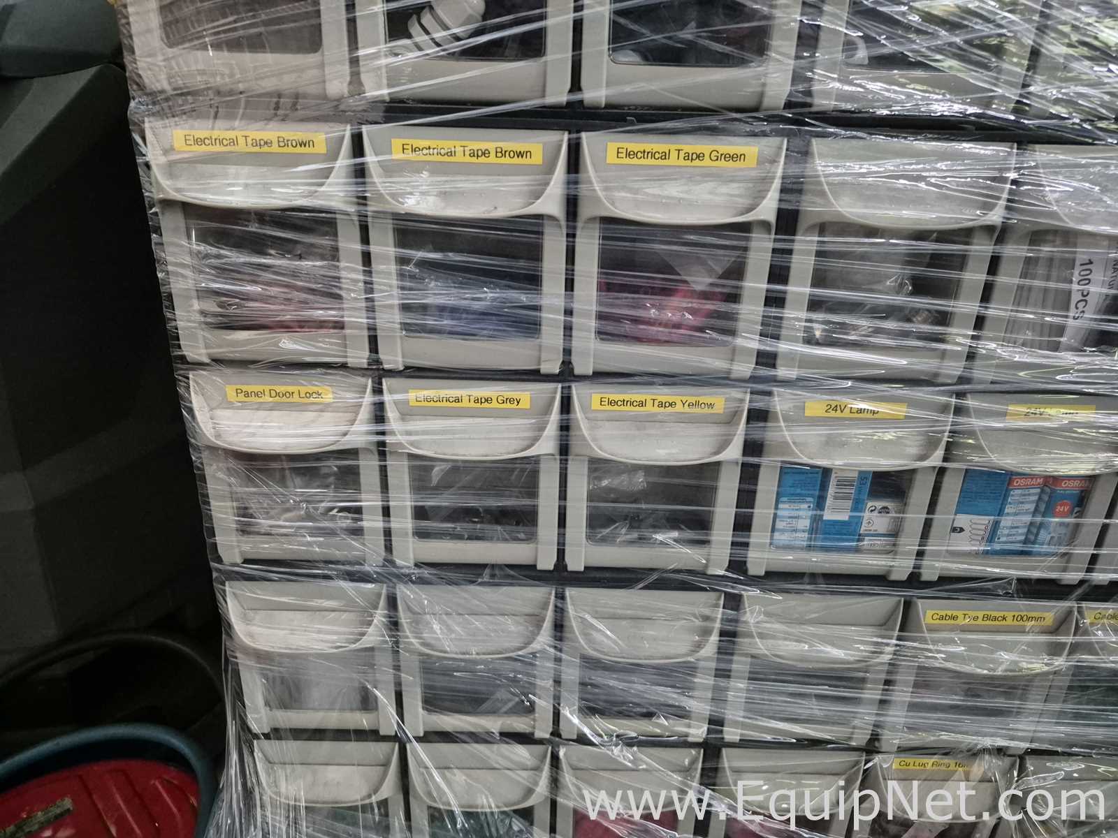 Lot of Vaccum Machines, Tool Cabinets, Portable Ventilator, Scrapper Machine - Pallet No 107