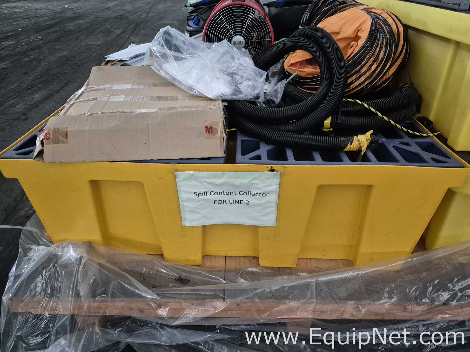 Lot of Vaccum Machines, Tool Cabinets, Portable Ventilator, Scrapper Machine - Pallet No 107