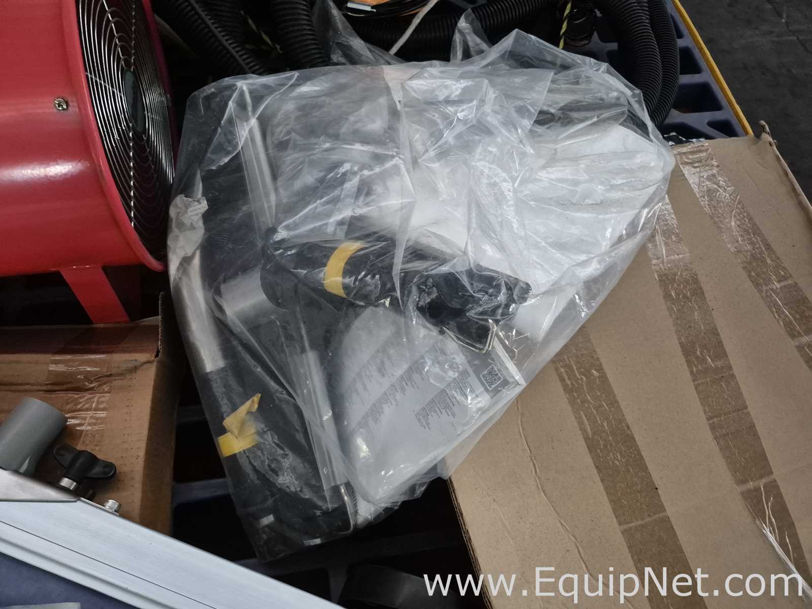 Lot of Vaccum Machines, Tool Cabinets, Portable Ventilator, Scrapper Machine - Pallet No 107