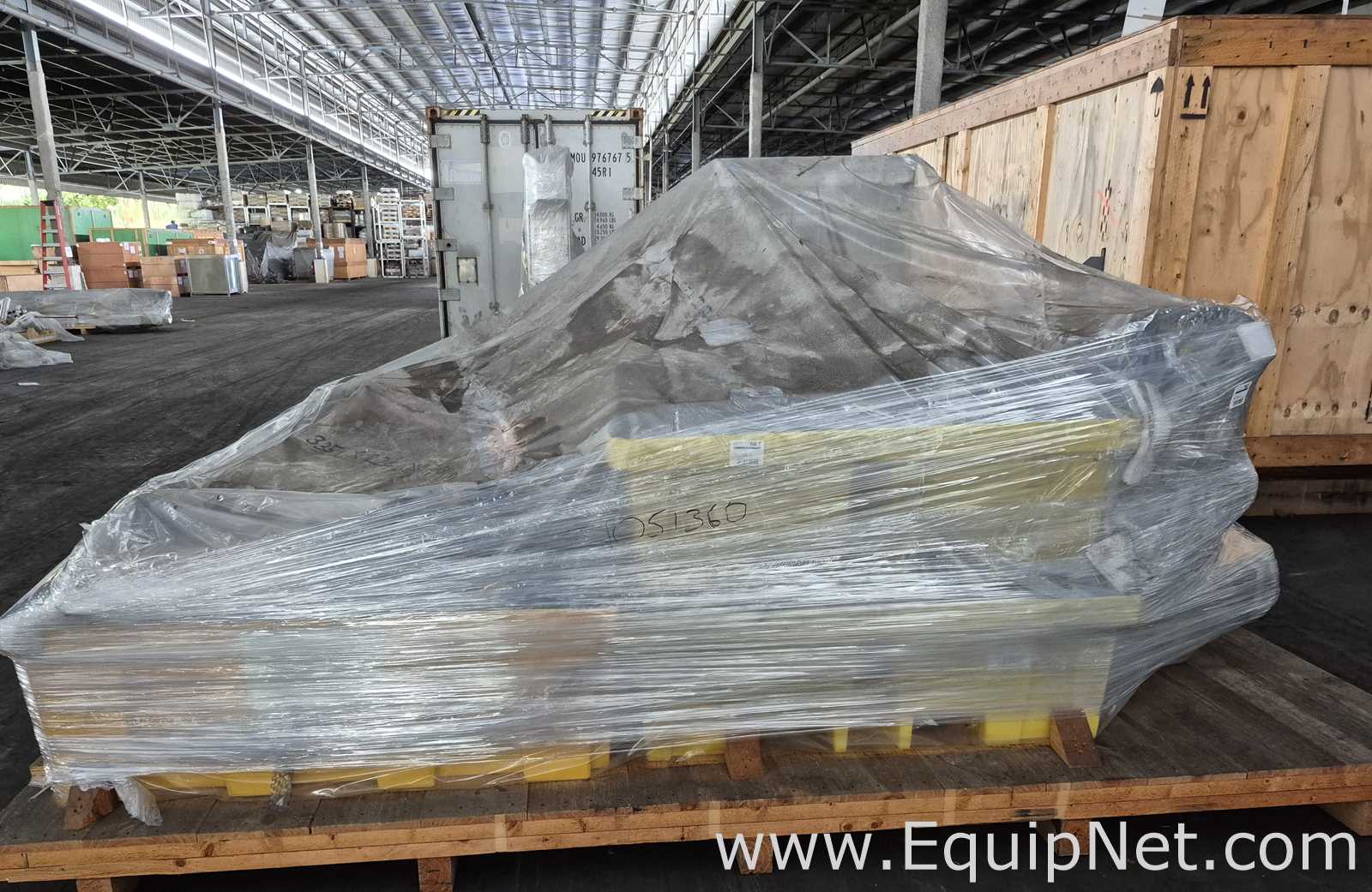 Lot of Vaccum Machines, Tool Cabinets, Portable Ventilator, Scrapper Machine - Pallet No 107