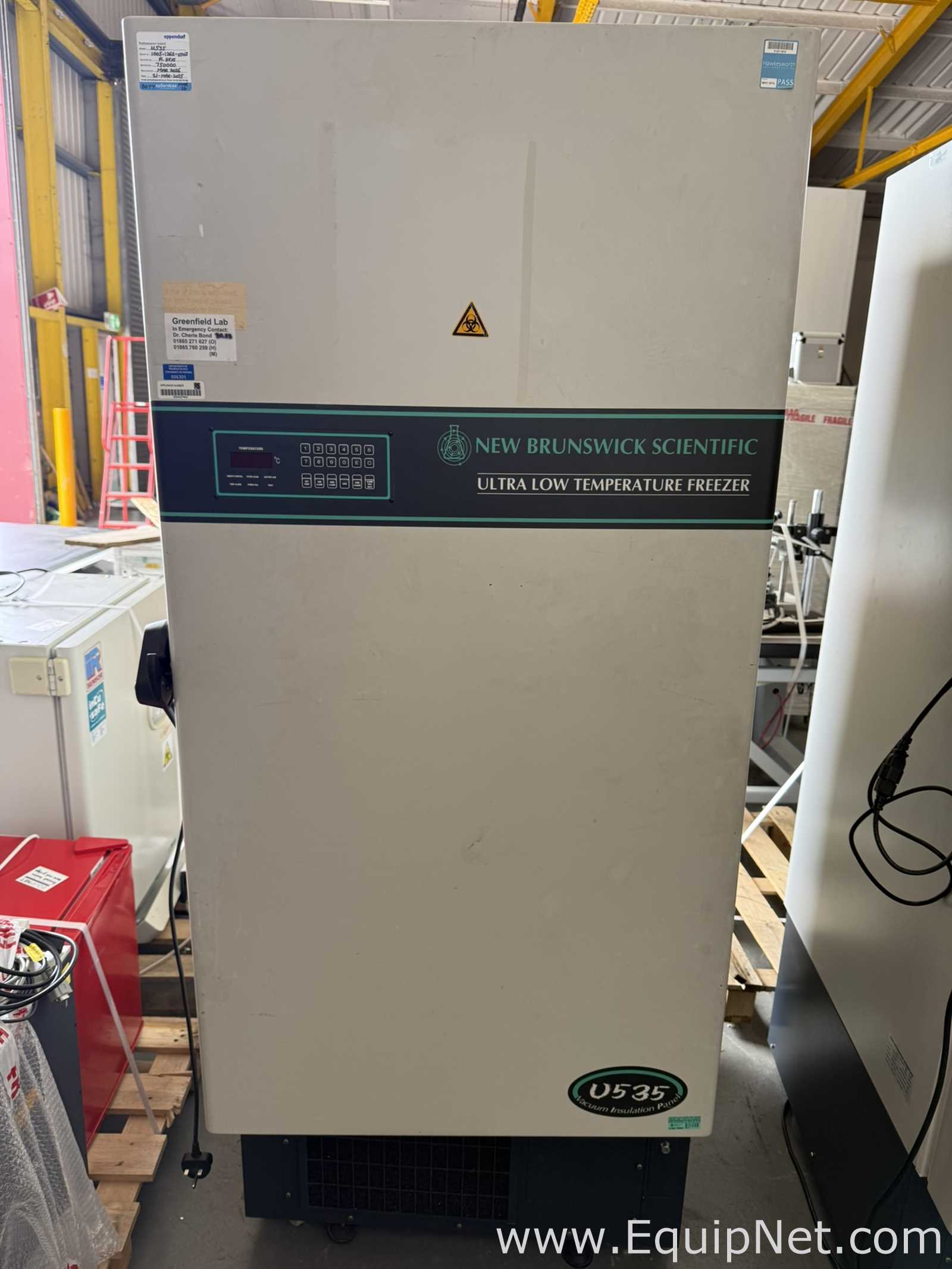 New Brunswick Scientific U535 -86 Ultra Low Temperature Freezer