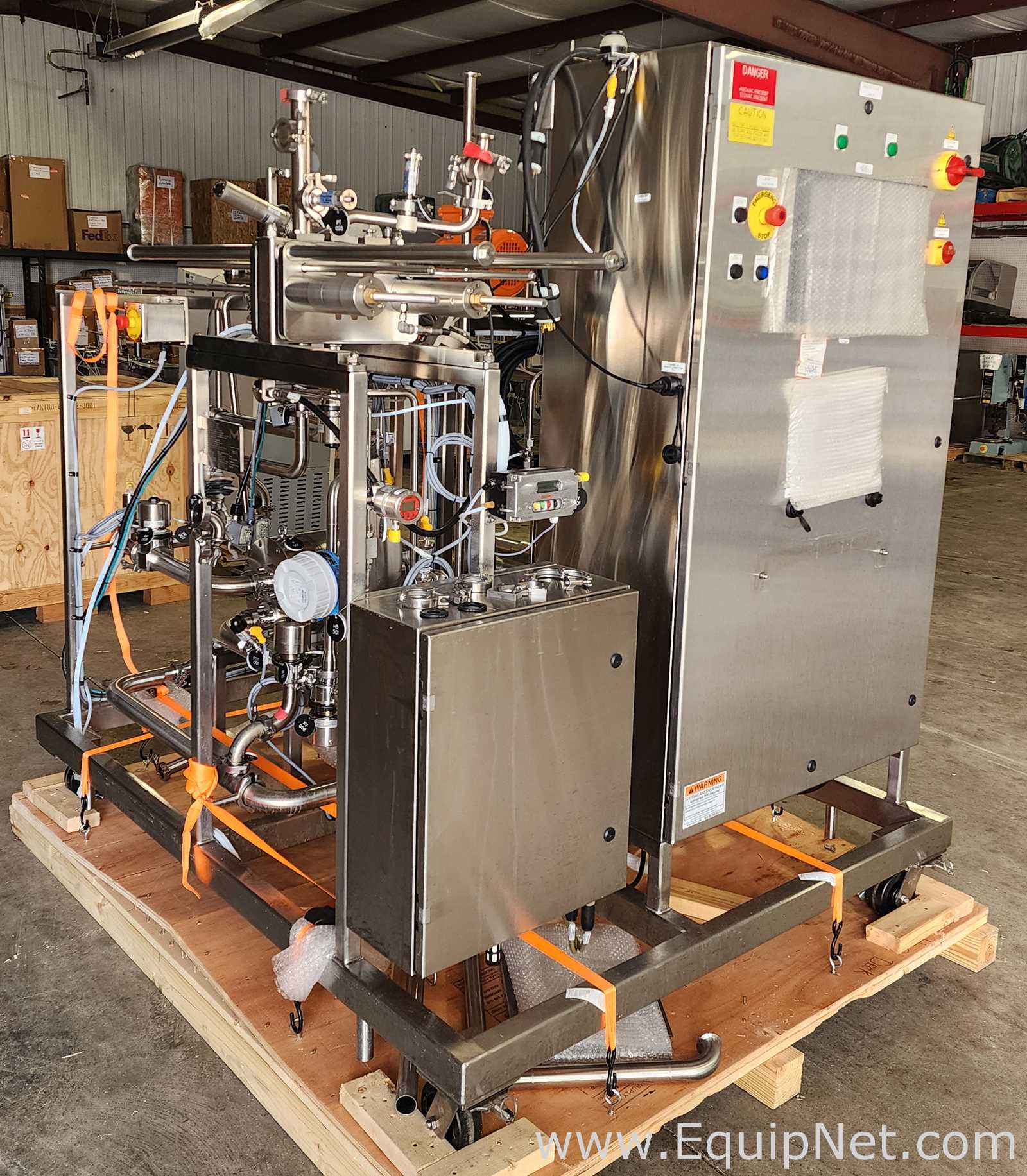 MilliporeSigma Cogent CPS Size B Tangential Flow Filtration TFF Process Skid