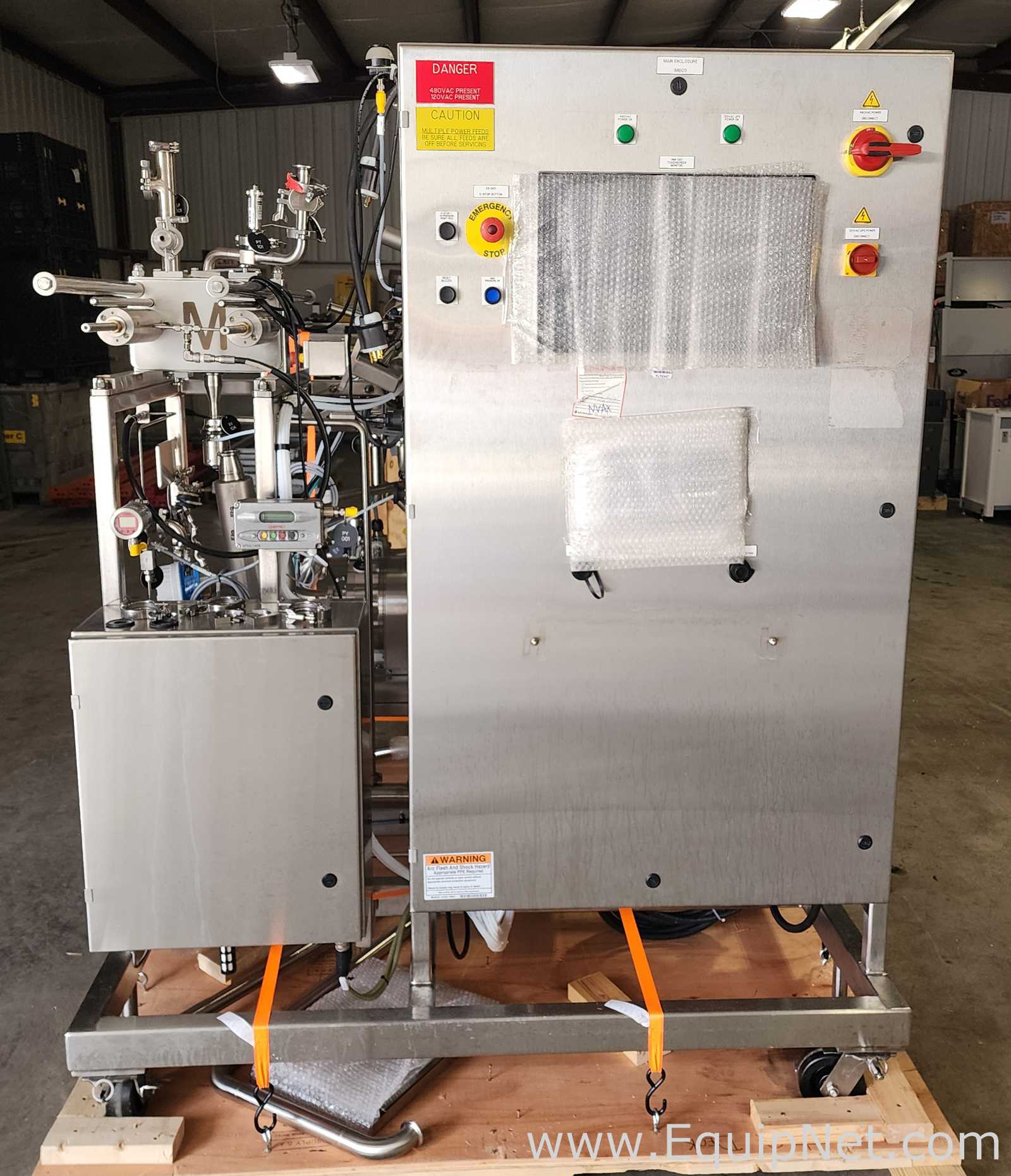 MilliporeSigma Cogent CPS Size B Tangential Flow Filtration TFF Process Skid