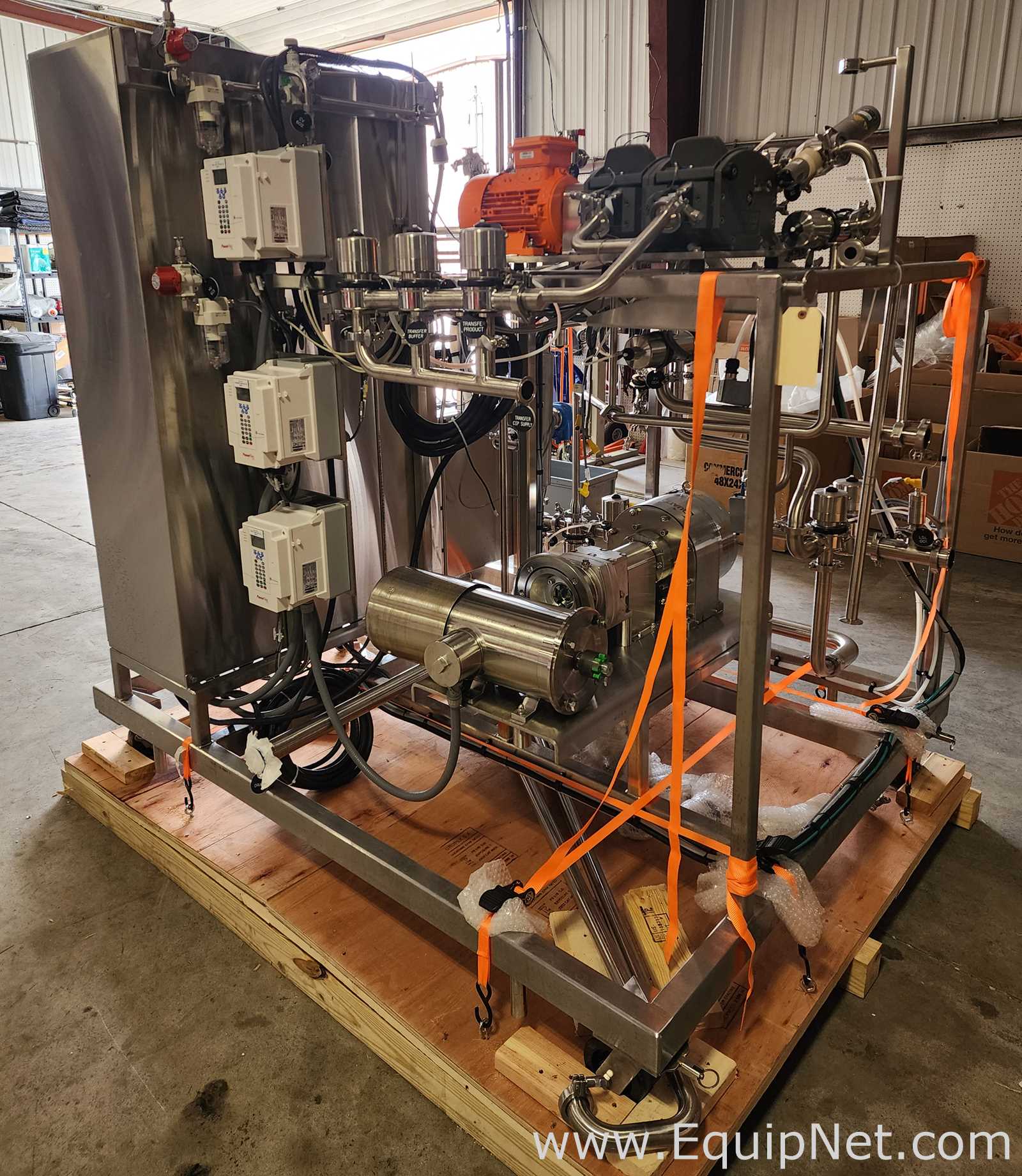 MilliporeSigma Cogent CPS Size B Tangential Flow Filtration TFF Process Skid