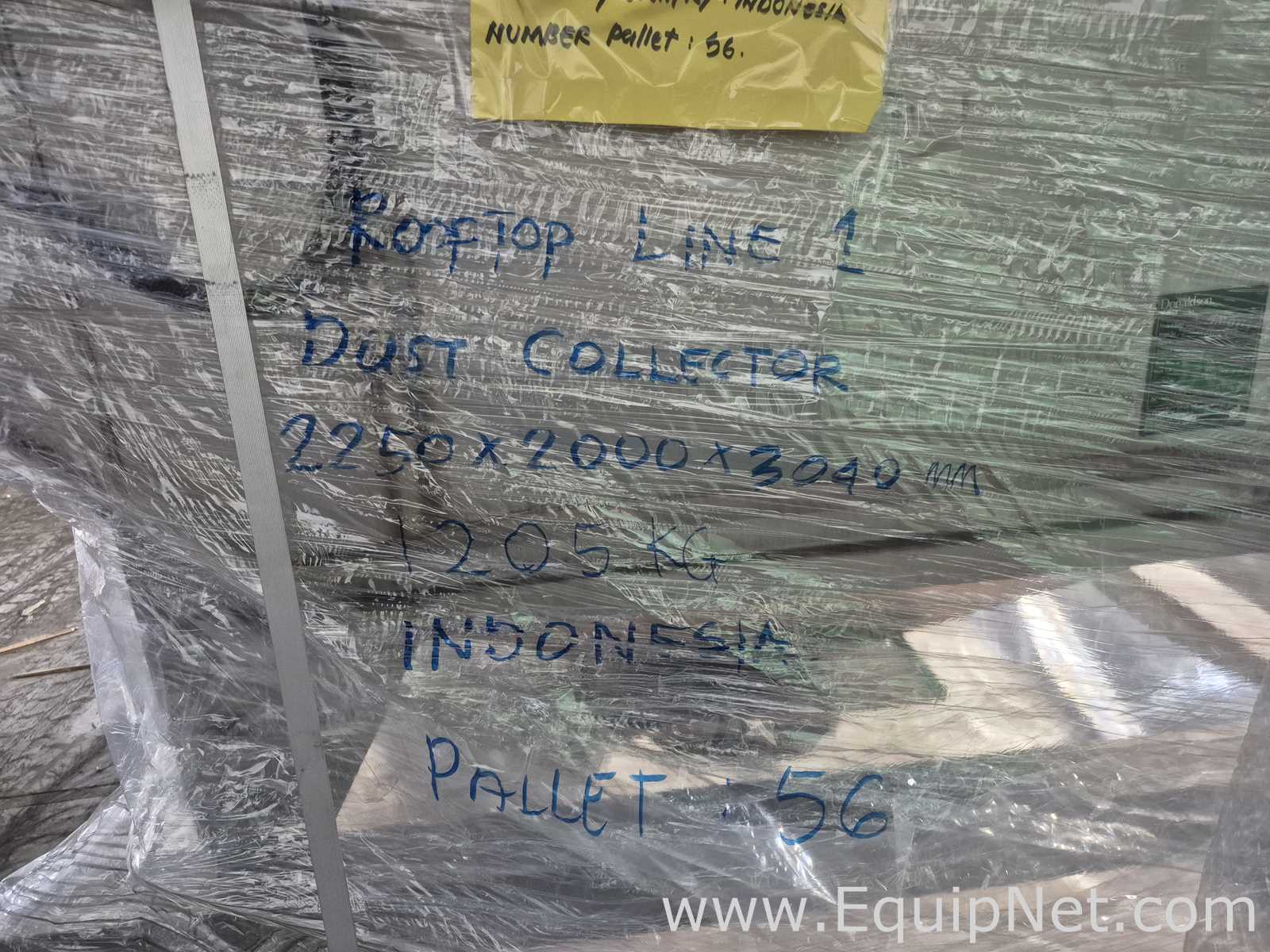 Donaldson Torit DFO3-18 Cartridge Dust Collector - Pallet No 56