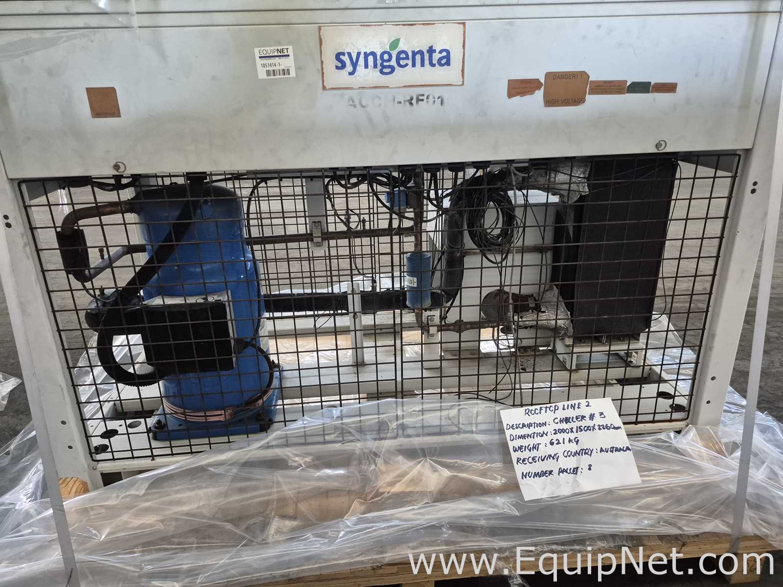 Línea de Enfriador Syngenta 
