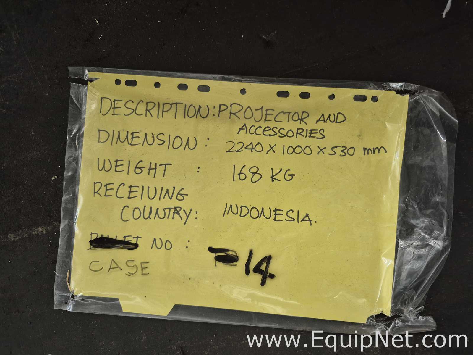 Lot of Projector and Accessories - Pallet No 14