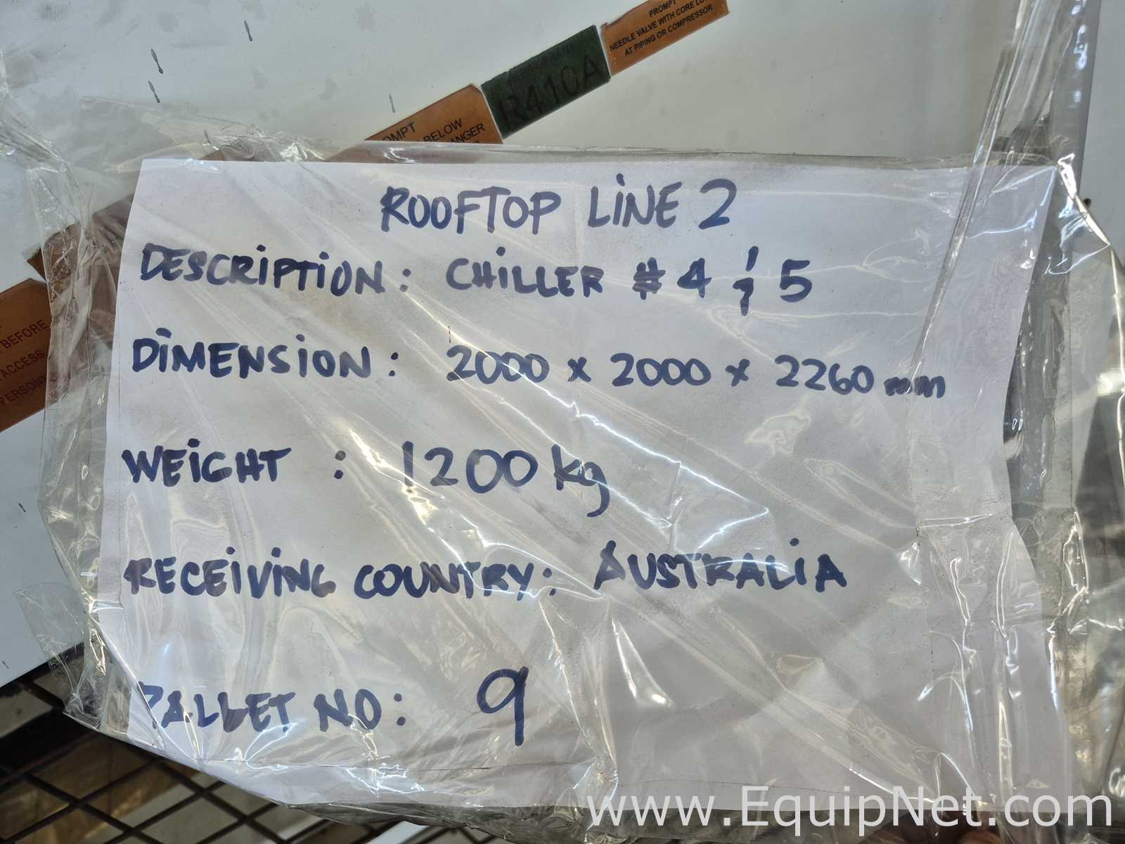 Lote de  Enfriador  