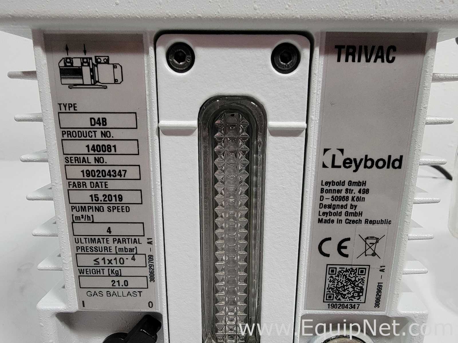 Bomba de Laboratorio Leybold D4B