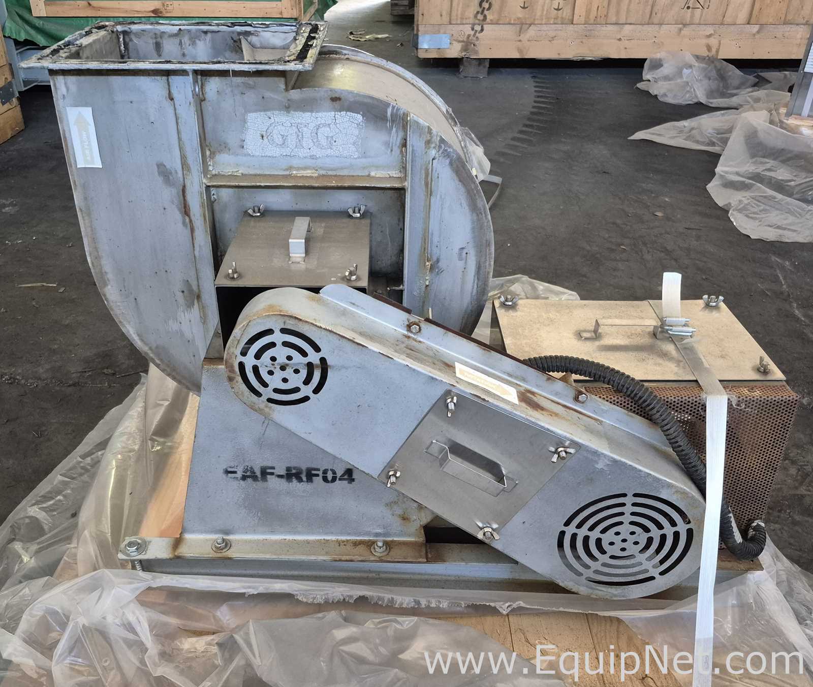 Fume Extractor Motor - Roof Top Line - 1 - Pallet No 5
