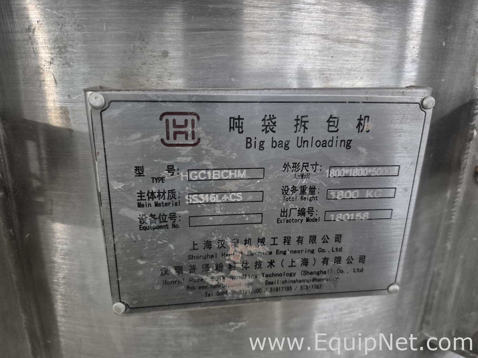 Shanghai HGC1BCHM Big Bag Unloading - Hopper 3 - Pallet No 39