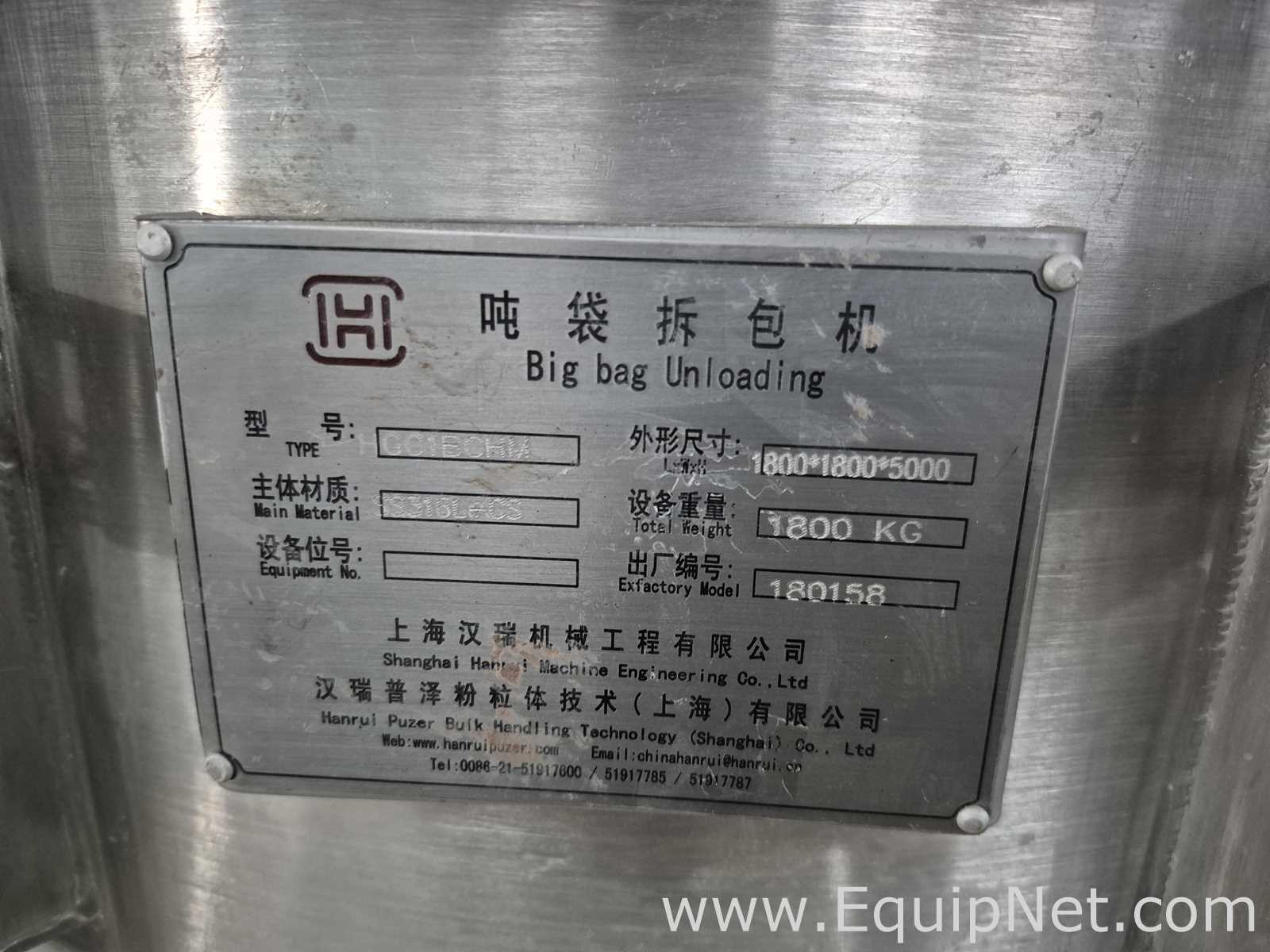 Shanghai HGC1BCHM Big Bag Unloading - Hopper 3 - Pallet No 39