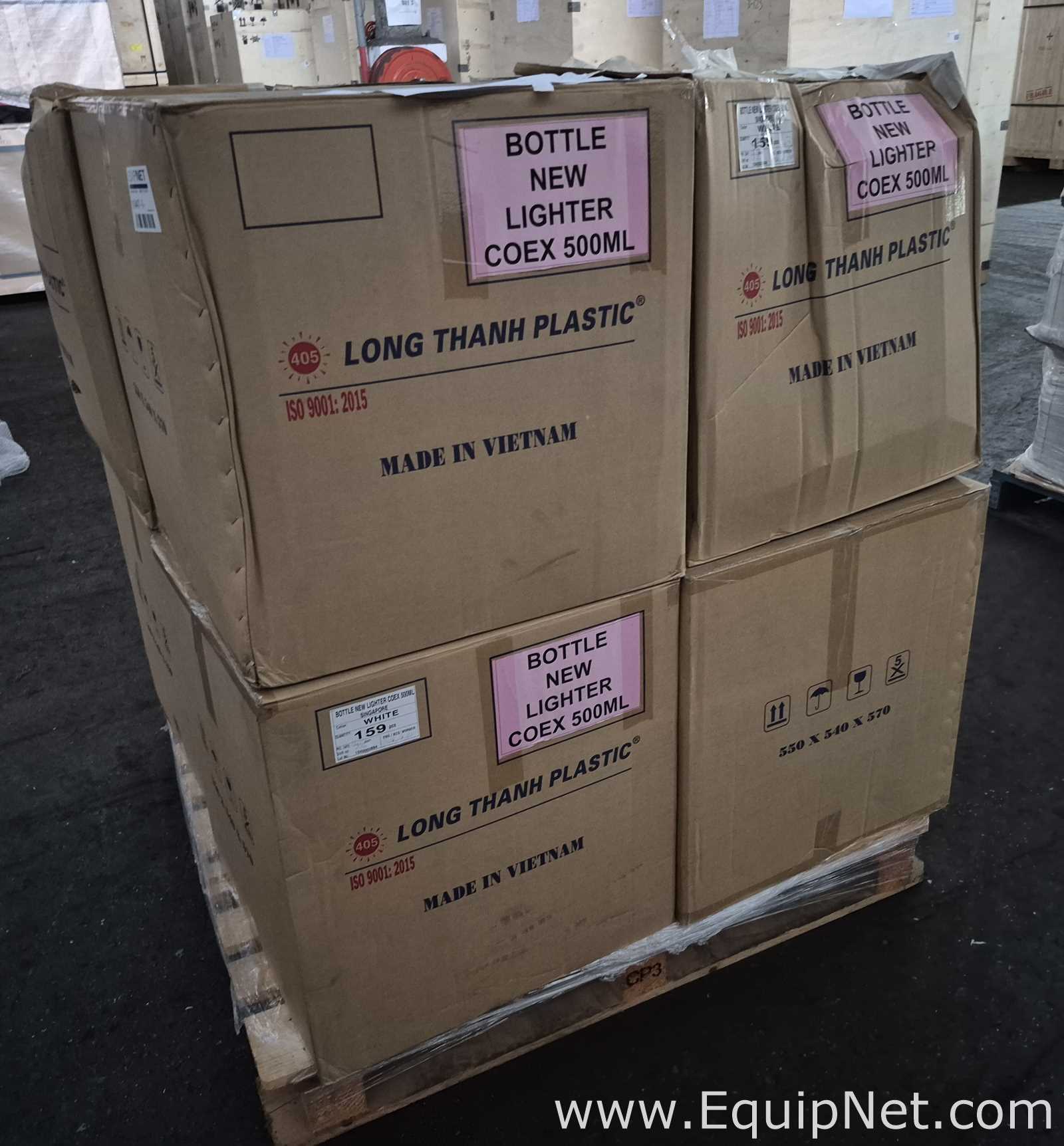 Lot of Sample CO-EX White Bottles 500 ml - Pallet No 88