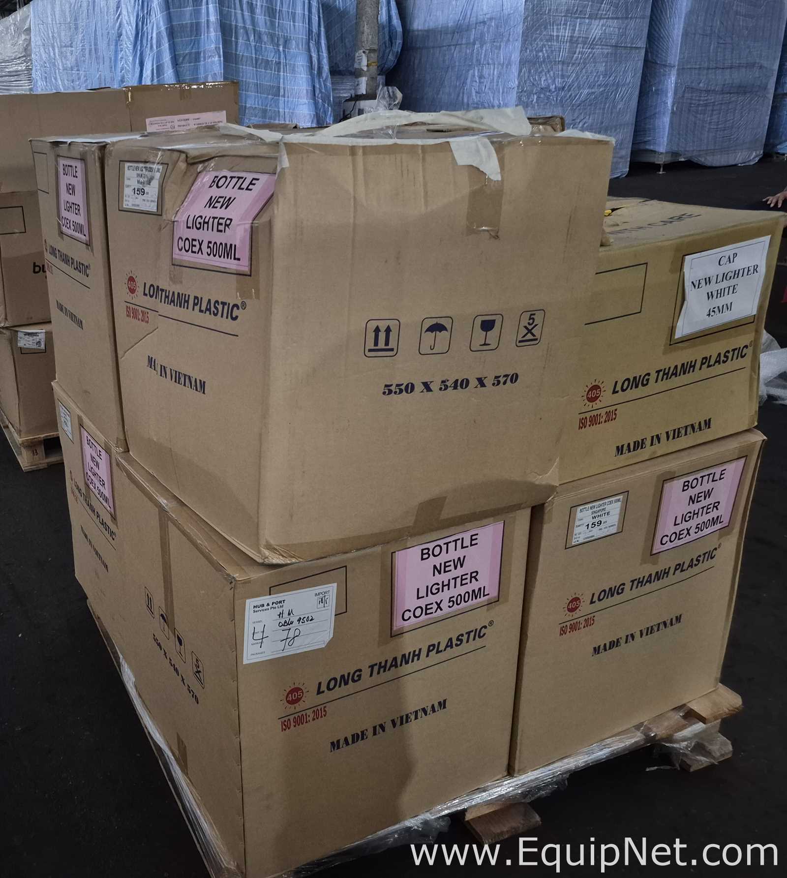 Lot of Sample CO-EX White Bottles 500 ml - Pallet No 88