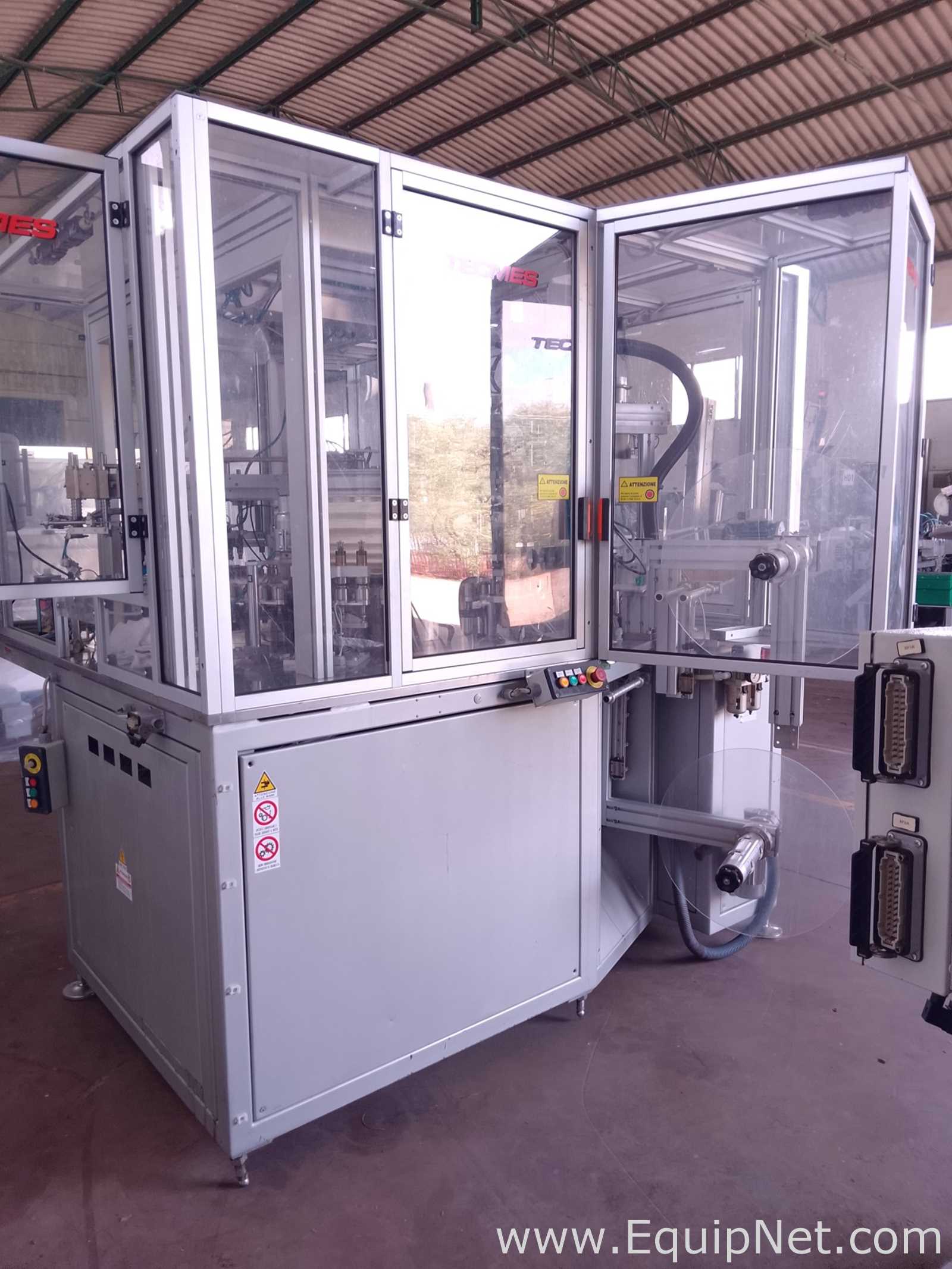 TECMES MOD. MB 55 BR3 - Coffee capsule packaging line