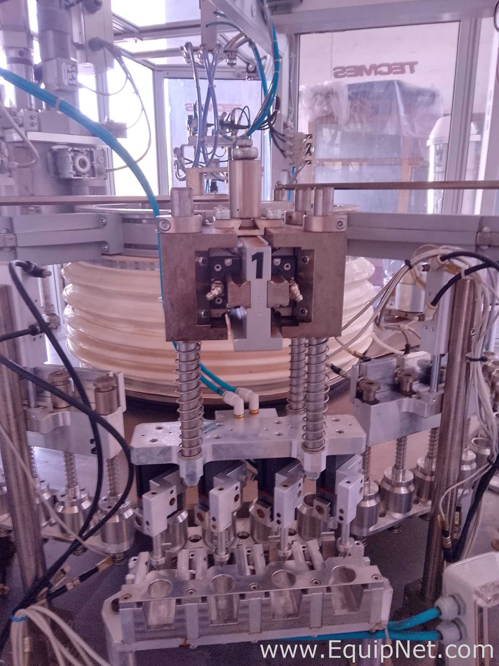 TECMES MOD. MB 55 BR3 - Coffee capsule packaging line