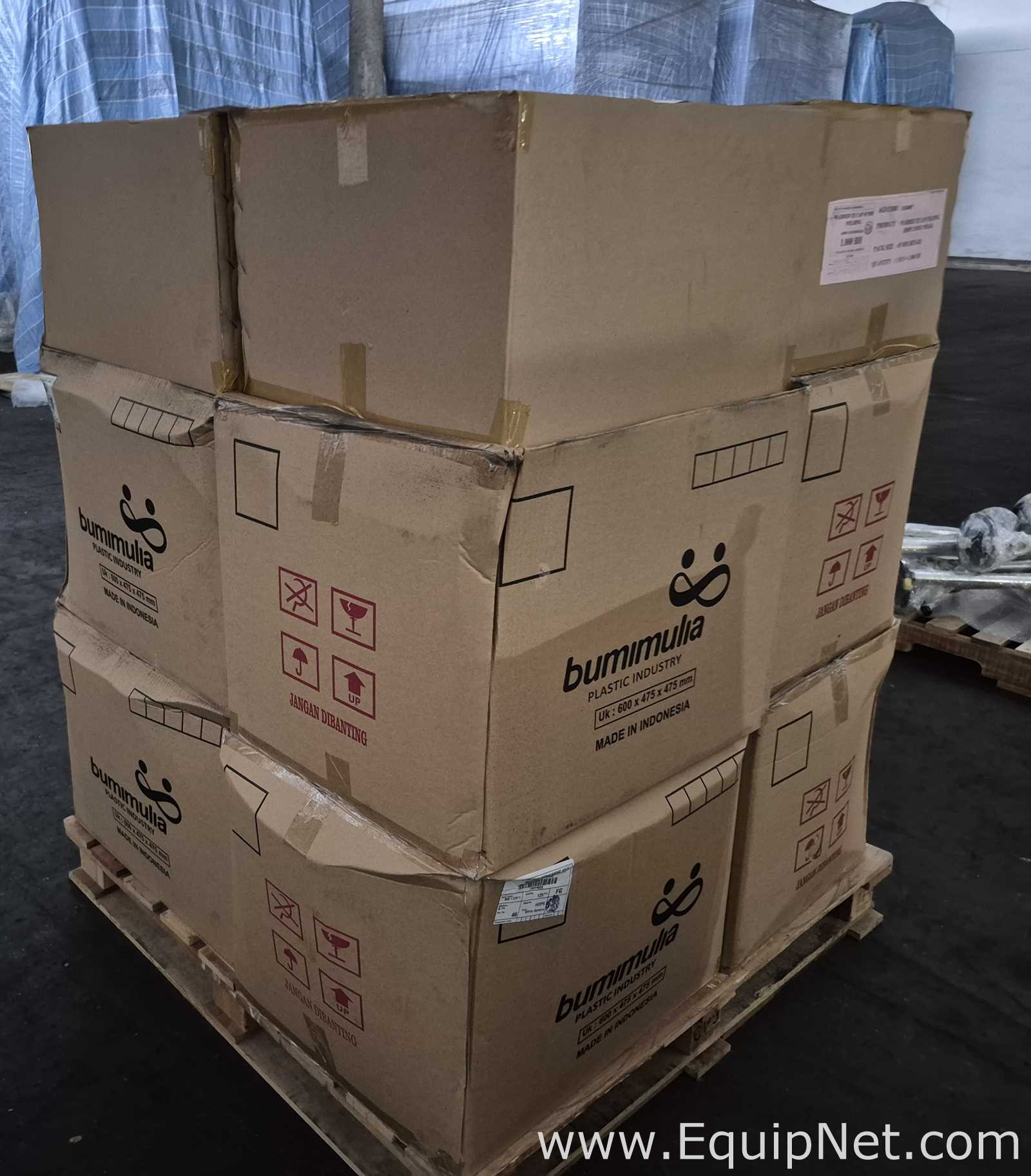 Lot of Sample CO-EX White Bottles 500 ml - Pallet No 84