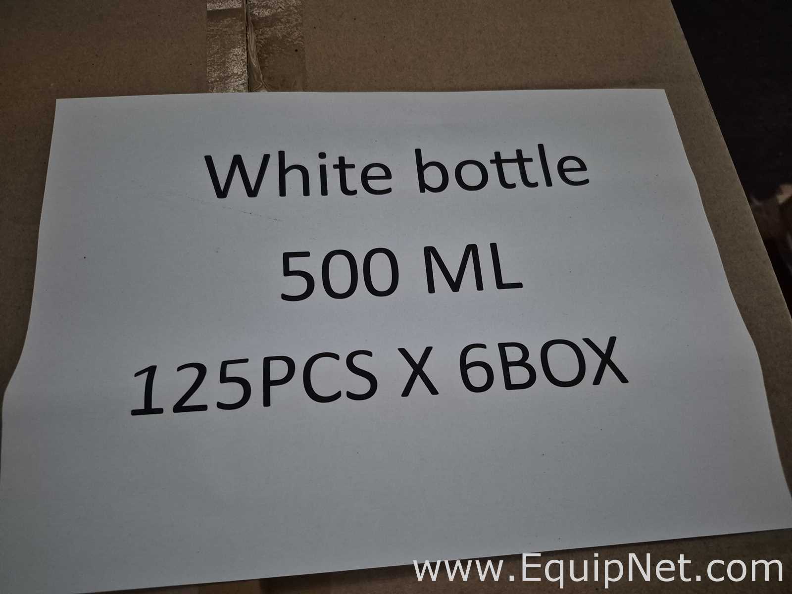 Lot of Sample CO-EX White Bottles 500 ml - Pallet No 84