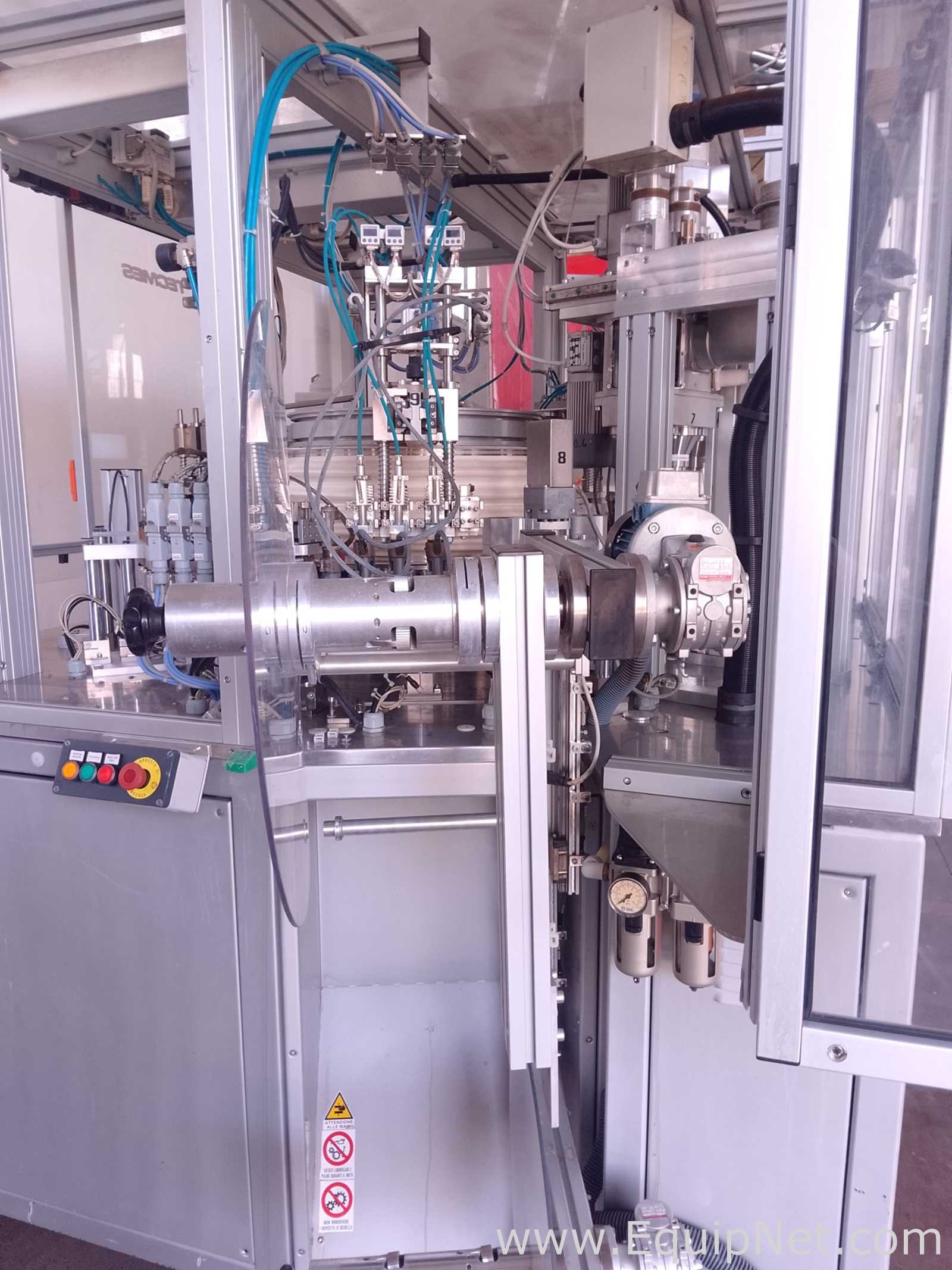 TECMES MOD. MB 55 BR3 - Coffee capsule packaging line