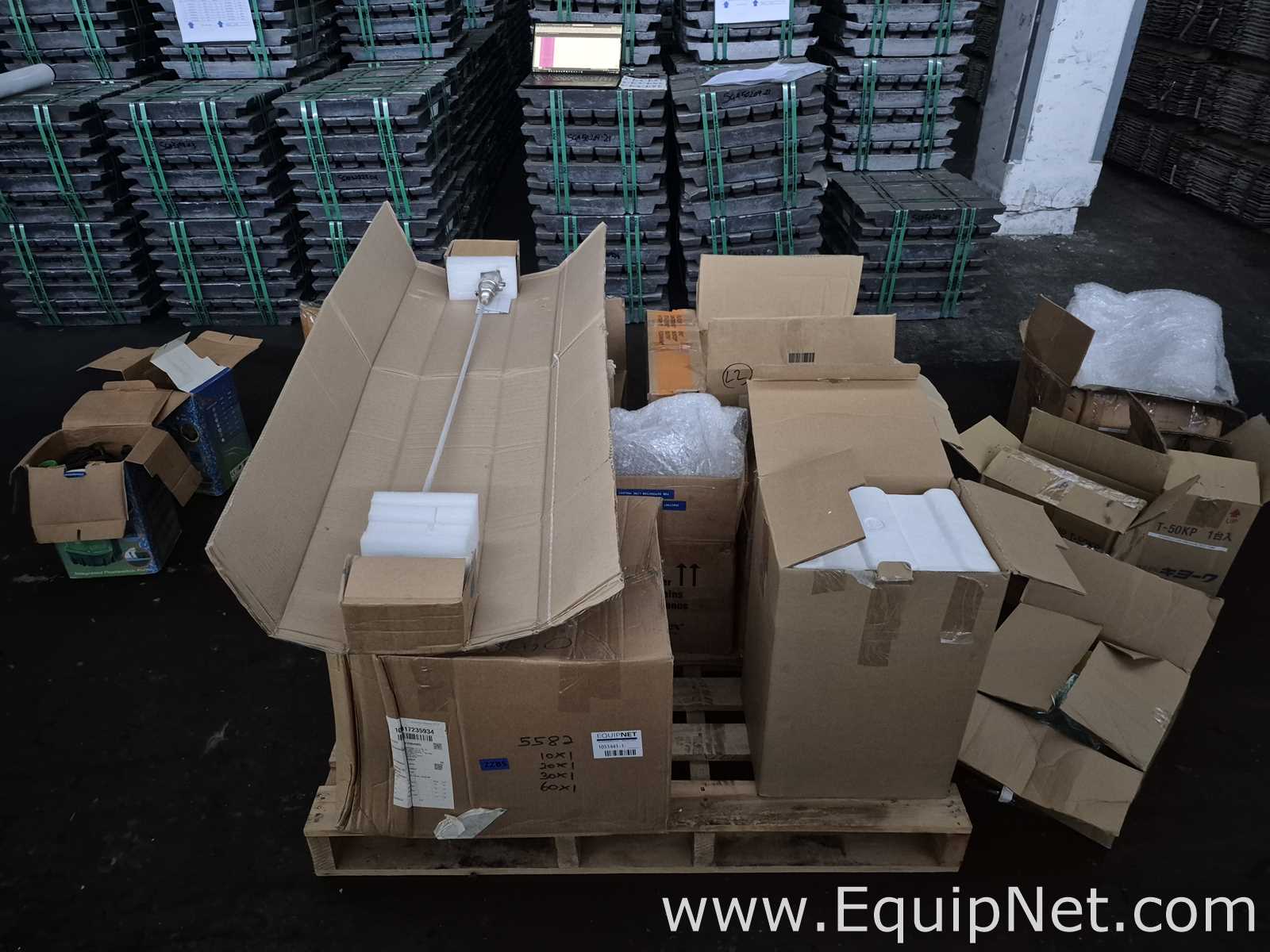 Lot of VSD, Solenoid Coil, and Feed Back Sensors for Actuator - Pallet No 09