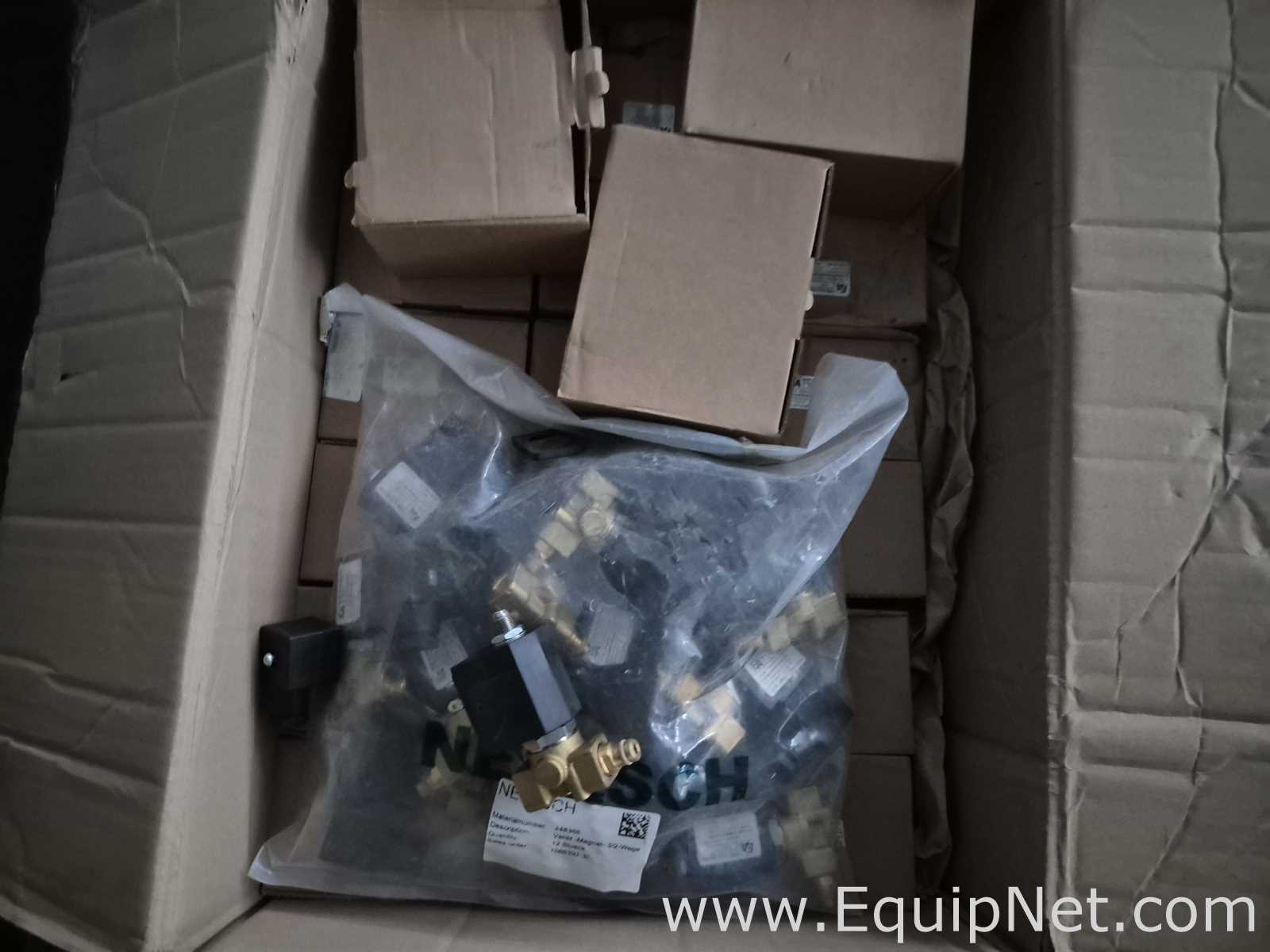Lot of VSD, Solenoid Coil, and Feed Back Sensors for Actuator - Pallet No 09