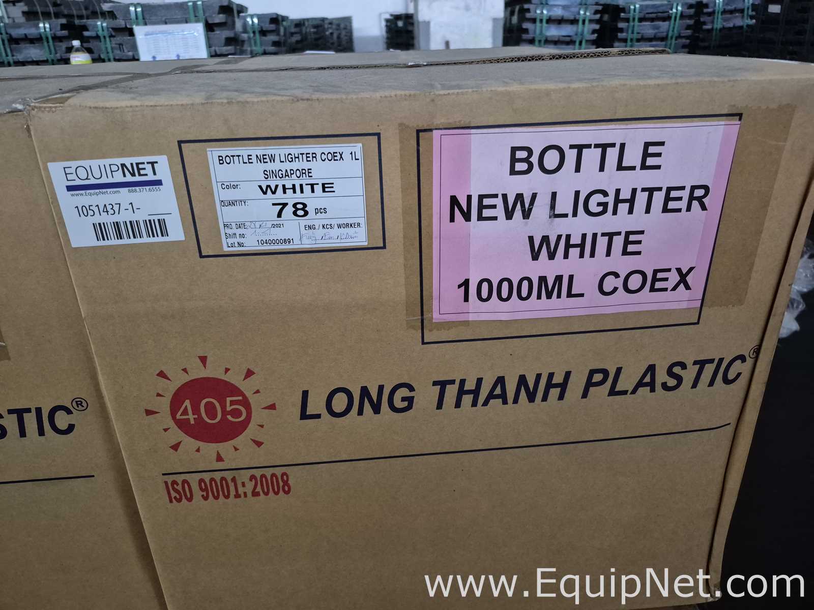 Lot of Sample CO-EX White Bottle 1000ml - Pallet 86