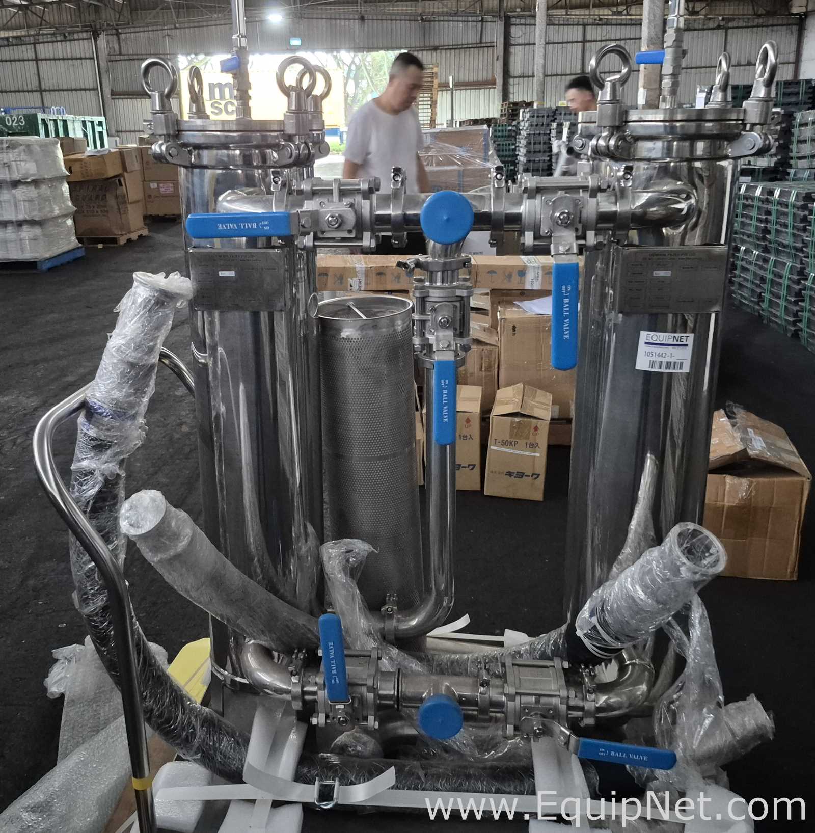 General Filter GFL 14317 Dual Filtration Skid - Pallet No 110