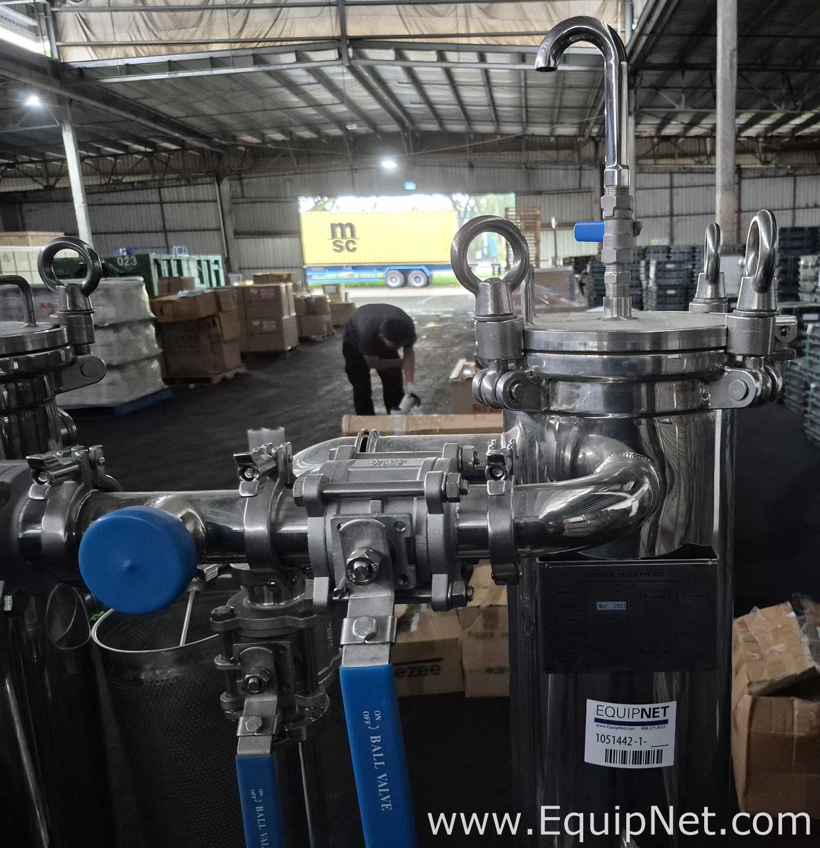 General Filter GFL 14317 Dual Filtration Skid - Pallet No 110