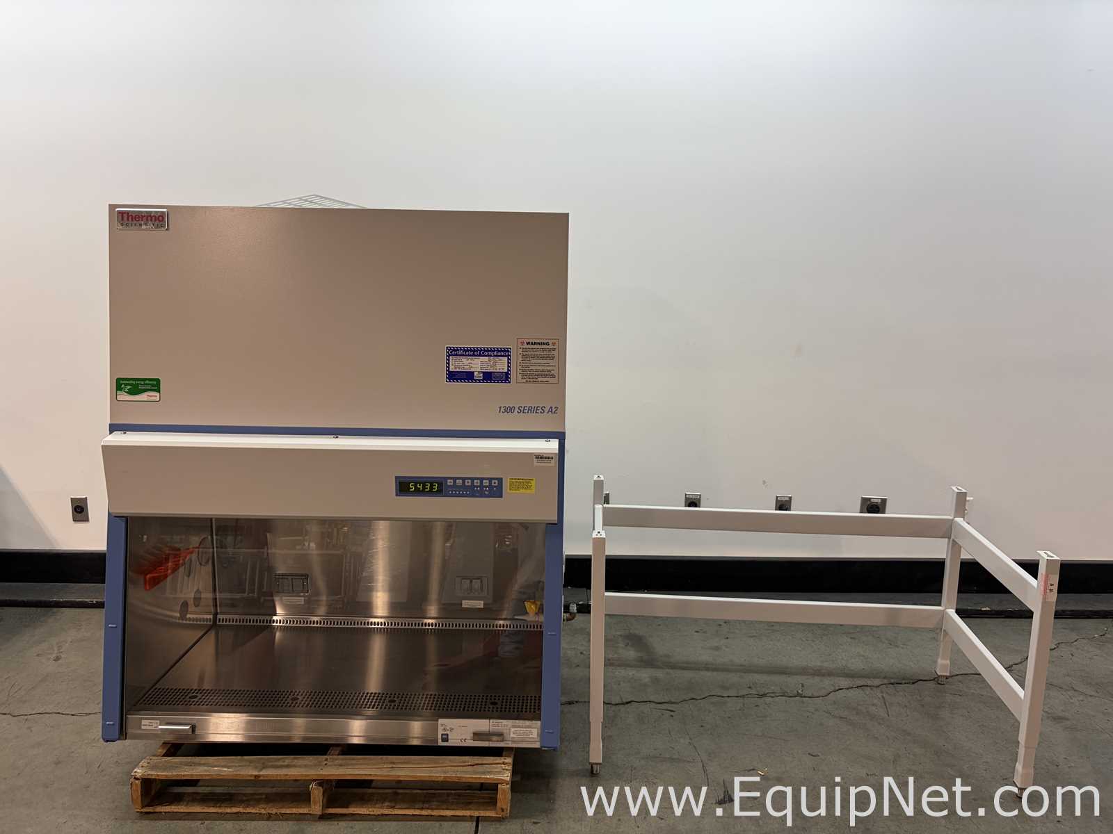 Thermo Fisher Scientific 1375 1300 Series A2 4Ft Biological Safety Cabinet with Stand