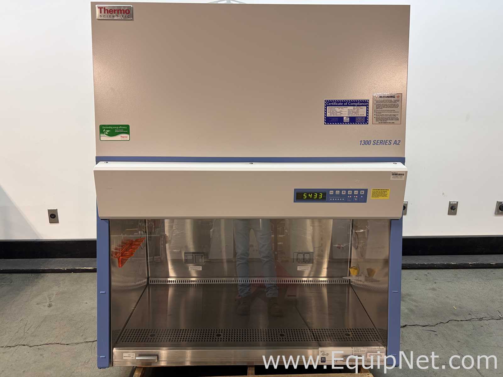 Thermo Fisher Scientific 1375 1300 Series A2 4Ft Biological Safety Cabinet with Stand